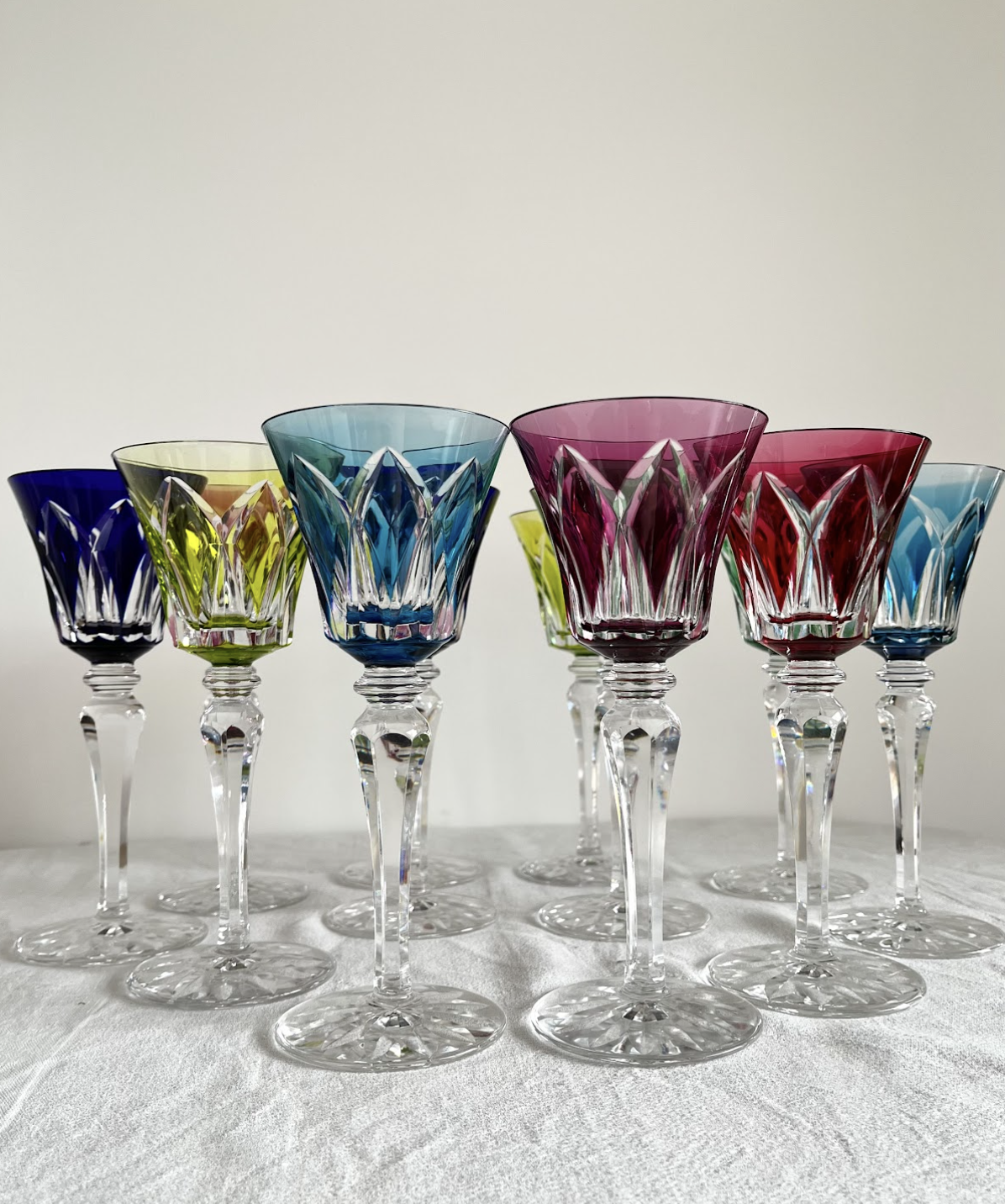 Бокалы Saint-Louis Camargue – Saint-Louis Camargue crystal roemers – Verres Saint-Louis Camargue