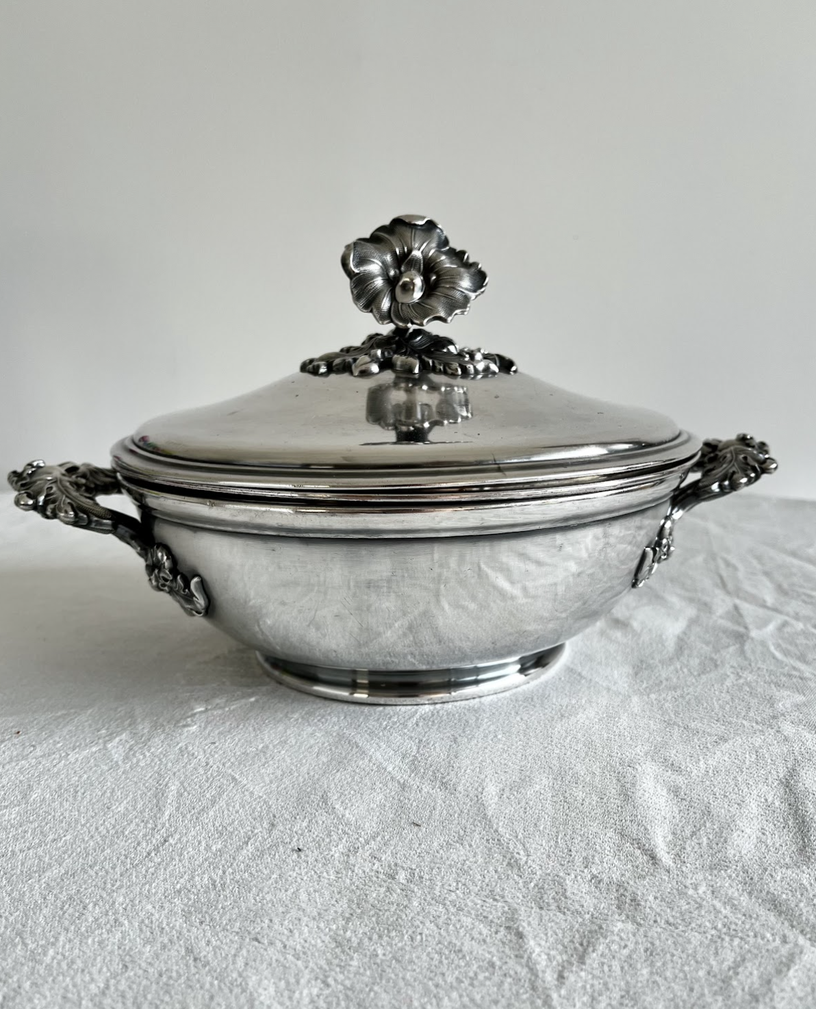 Легумье Henry Kindberg – Henry Kindberg silver-plated tureen – Légumier Henry Kindberg
