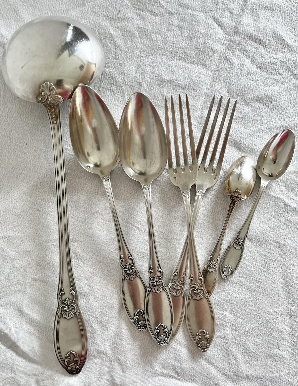 Столовые приборы Boulenger XIX век – Boulenger silver-plated cutlery set 19th century – Ménagère Boulenger XIXe siècle