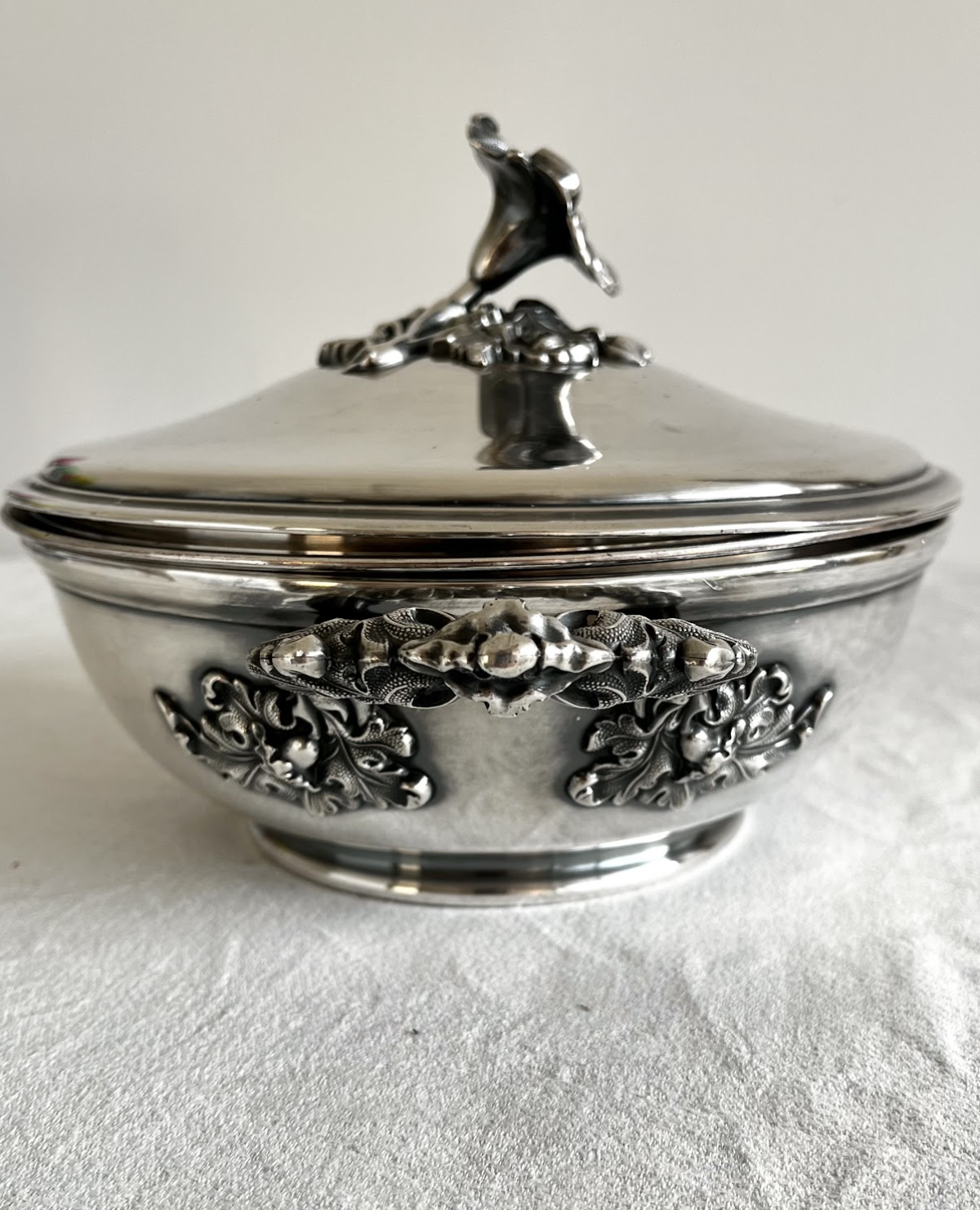Легумье Henry Kindberg – Henry Kindberg silver-plated tureen – Légumier Henry Kindberg