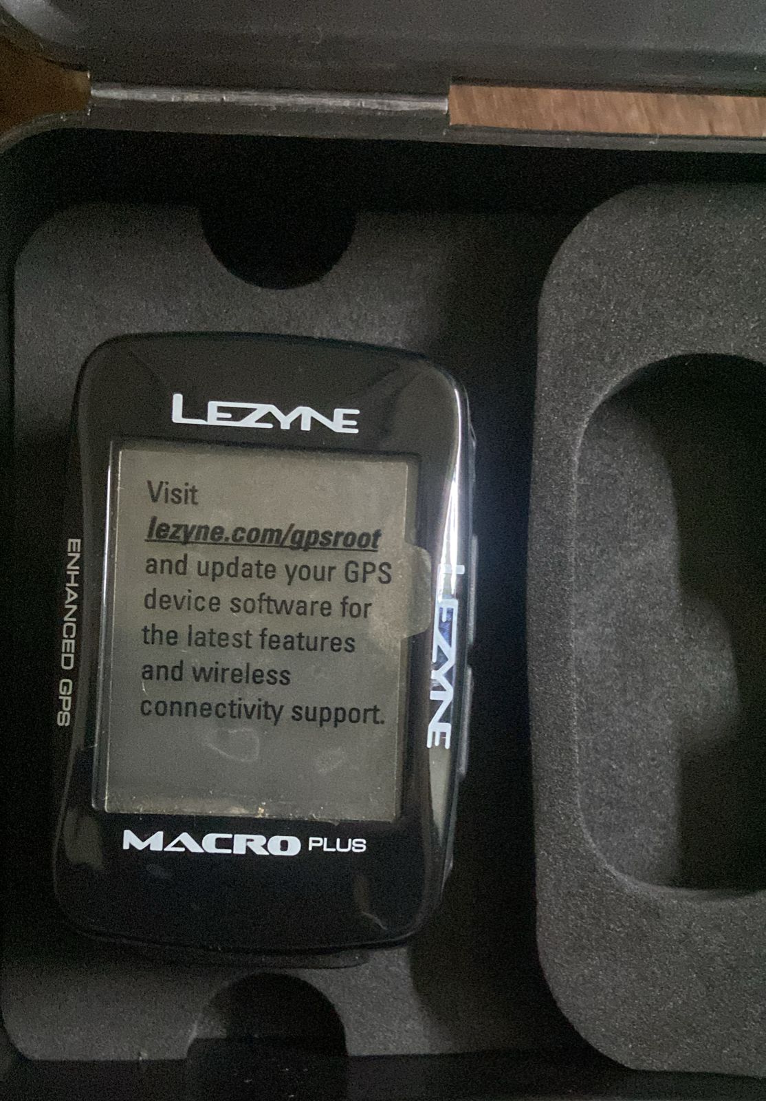 Lezyne Macro Plus GPS Computer + Sensors (Nearly New)