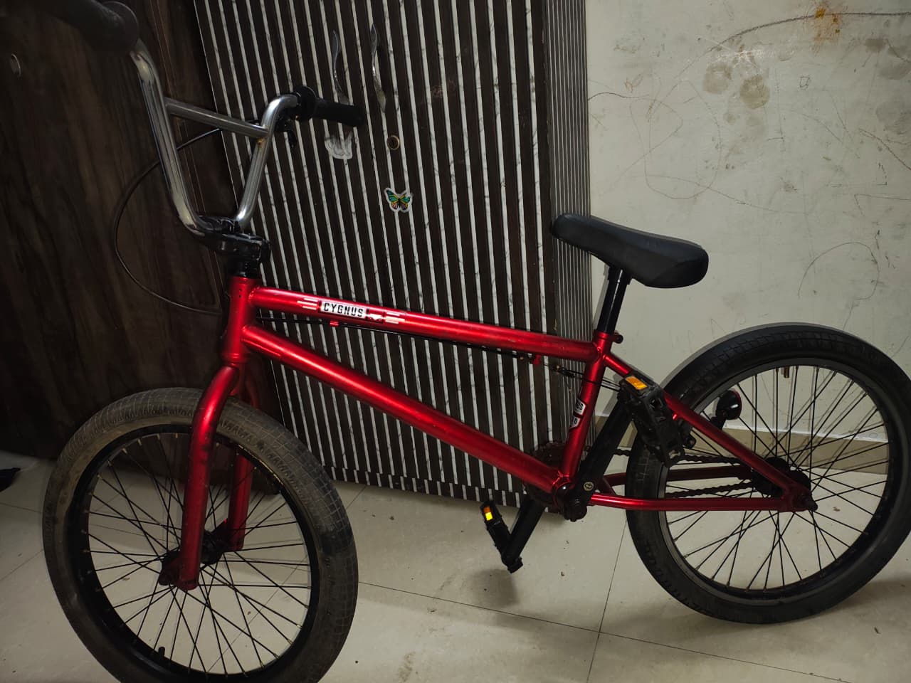 Cygnus BMX – Red Metallic bike 20"
