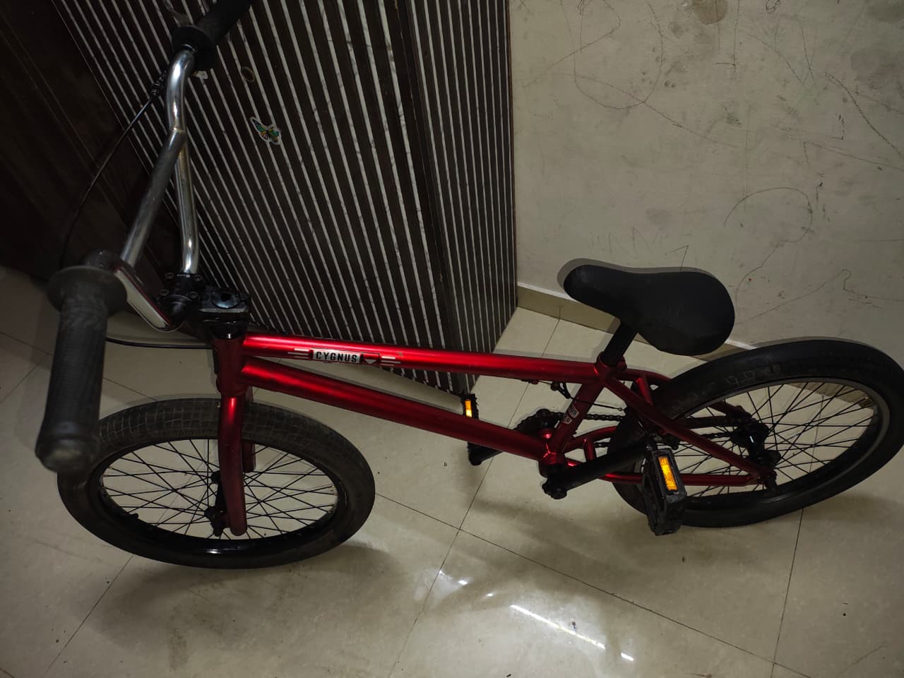 Cygnus BMX – Red Metallic bike 20"
