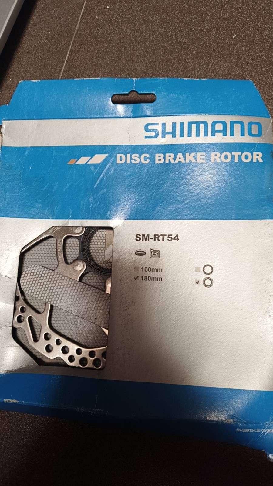 Shimano disc brake rotor for mtb  (SM-RT54)180mm