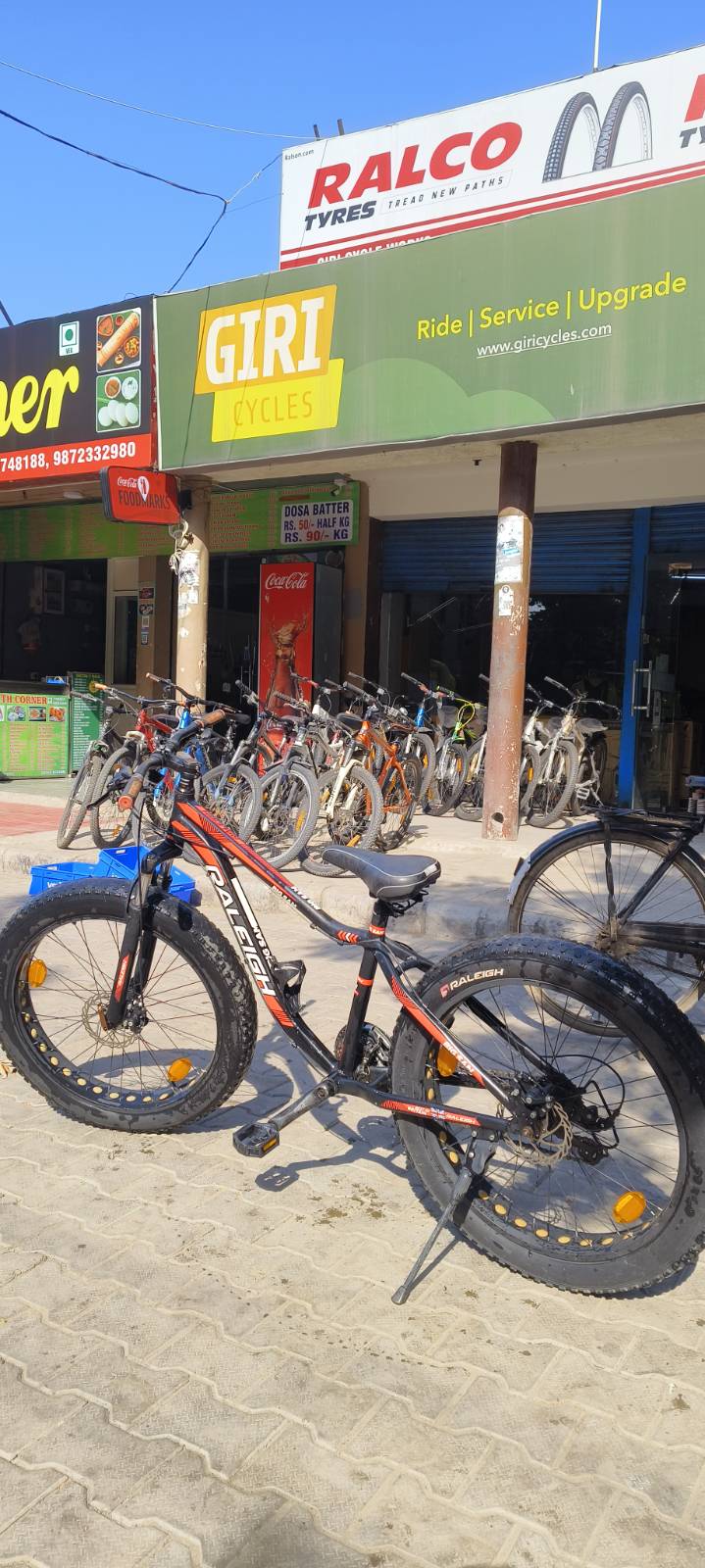 Raleigh Big Sam Fat Bike – Available for Rent | All-Terrain Adventure Ride[Panchkula]