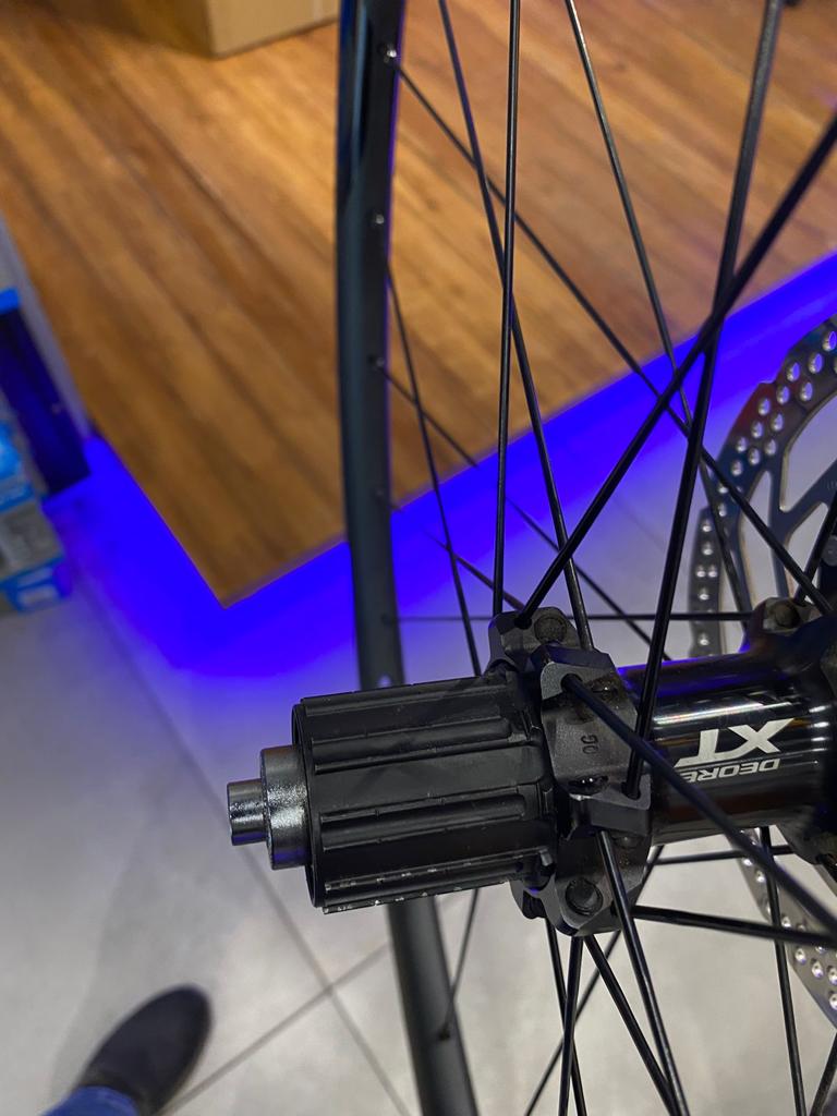 Xt deore tumbleless ready 27.5 rims  only 12 speed wheel set