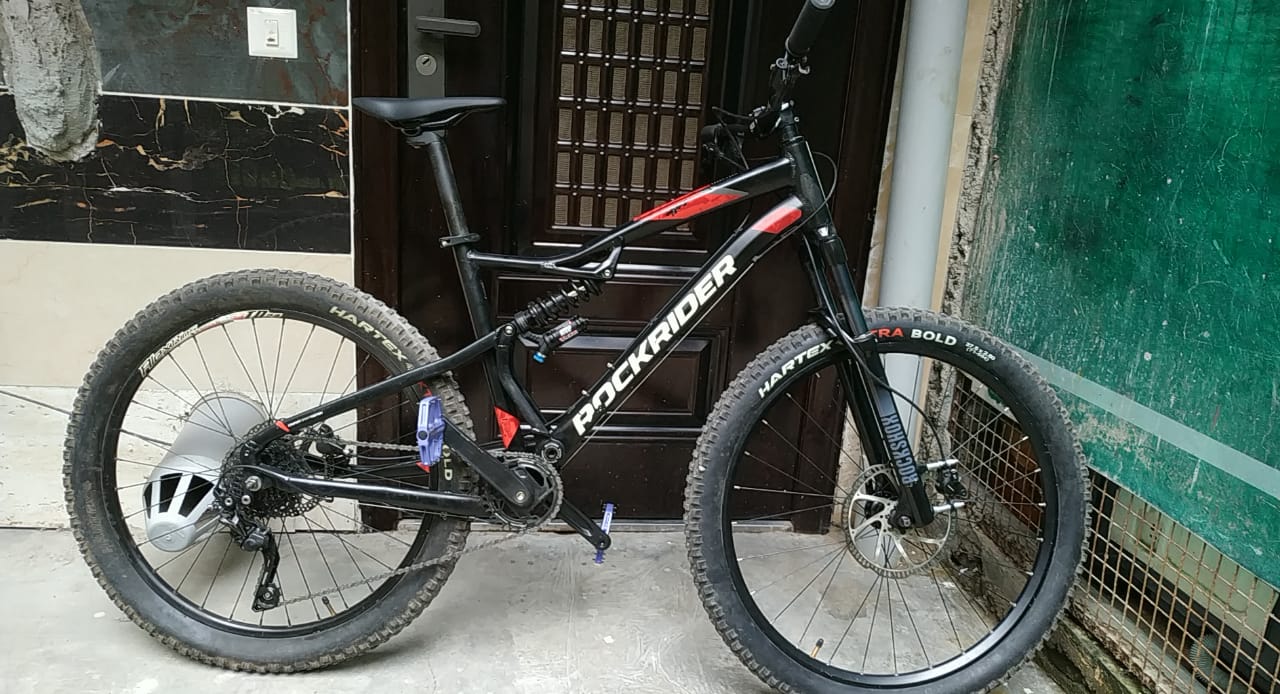 ROCKRIDER 530s FULL SUSPENSION MTB