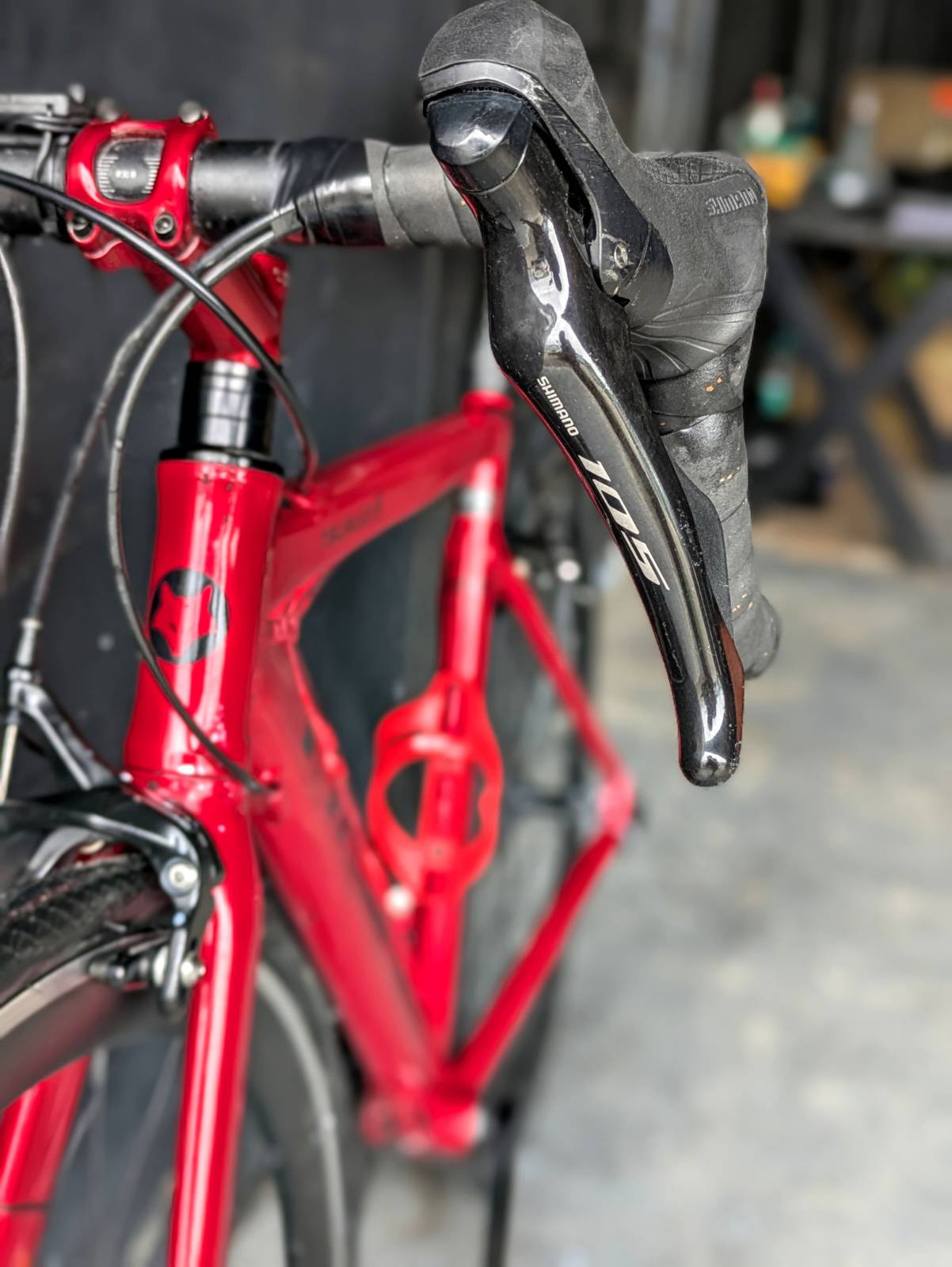 Firefox Tsurugi Road Bike – Shimano 105 R7000 |(size-s) Carbon Fork | Aero Alloy Frame