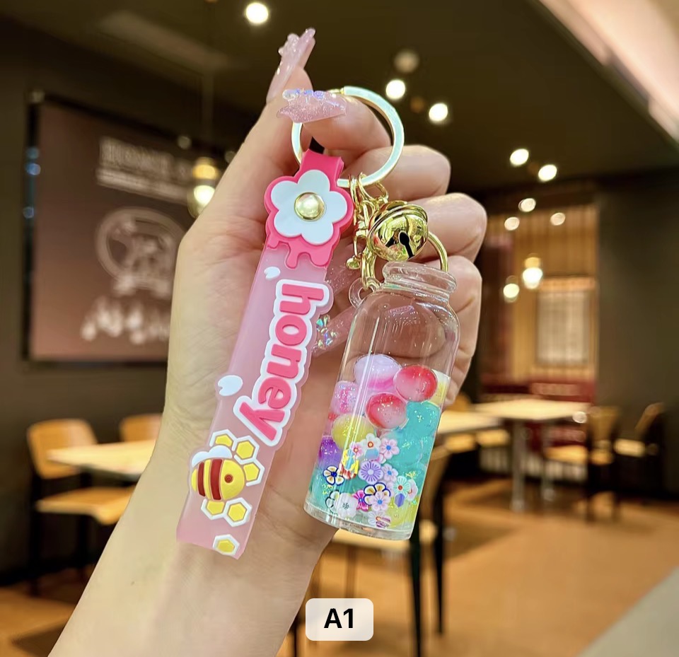 Strawberry Fairy Dust Keychain