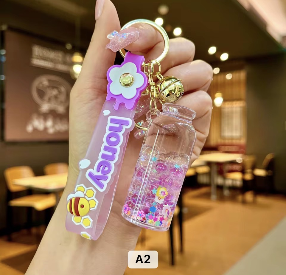 Grape Fairydust Keychain Set