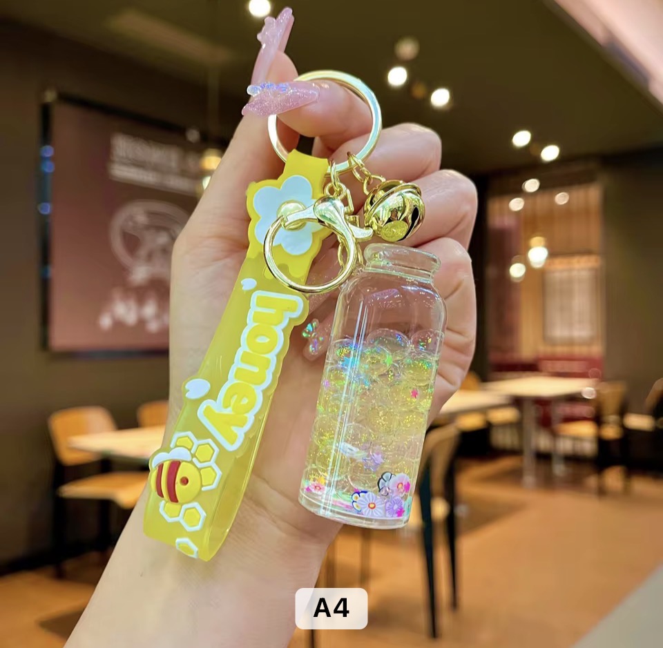 Banana Fairy dust Keychain