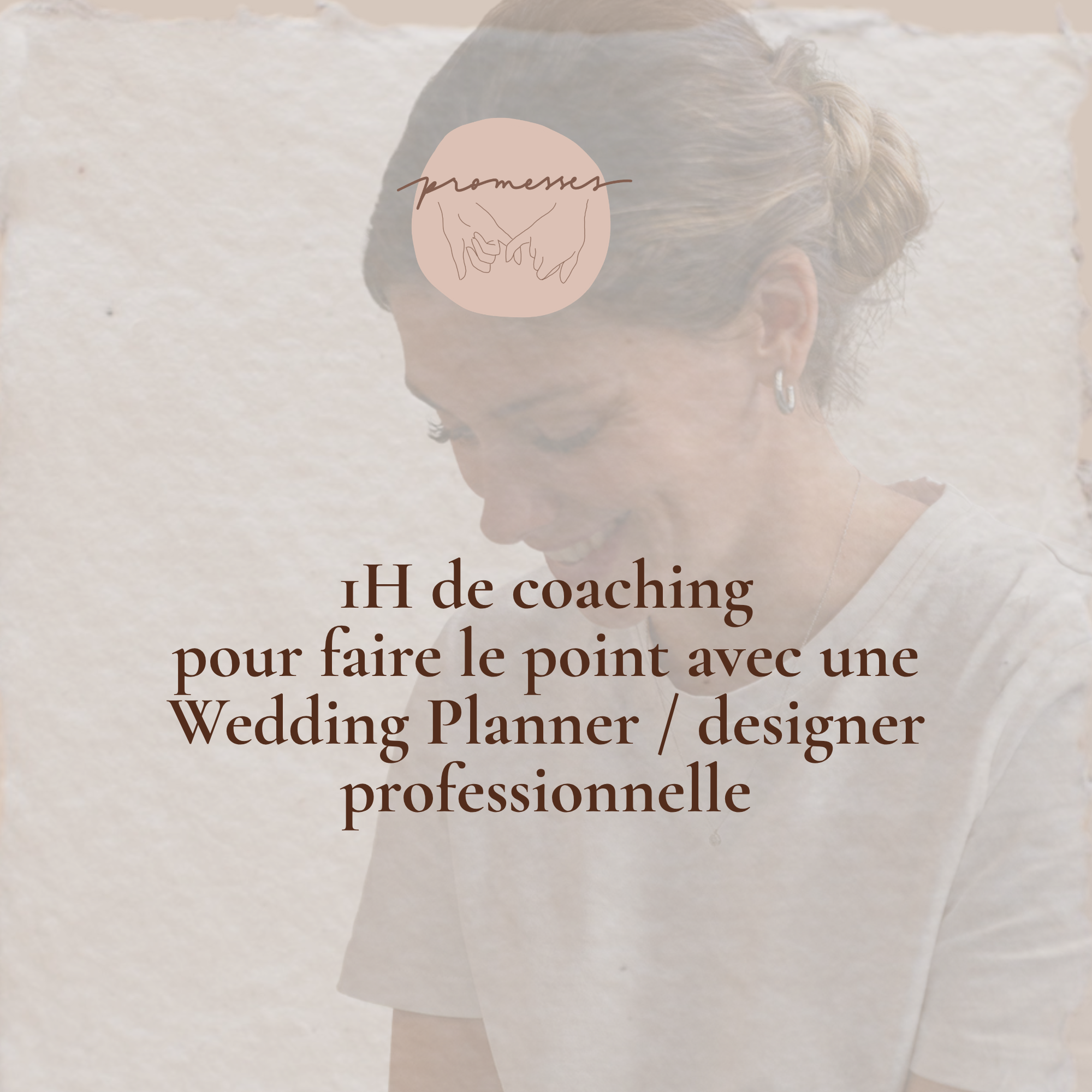 1 Heure de coaching avec Wedding Planner