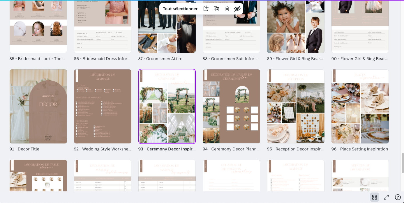 Dossier Canva complet