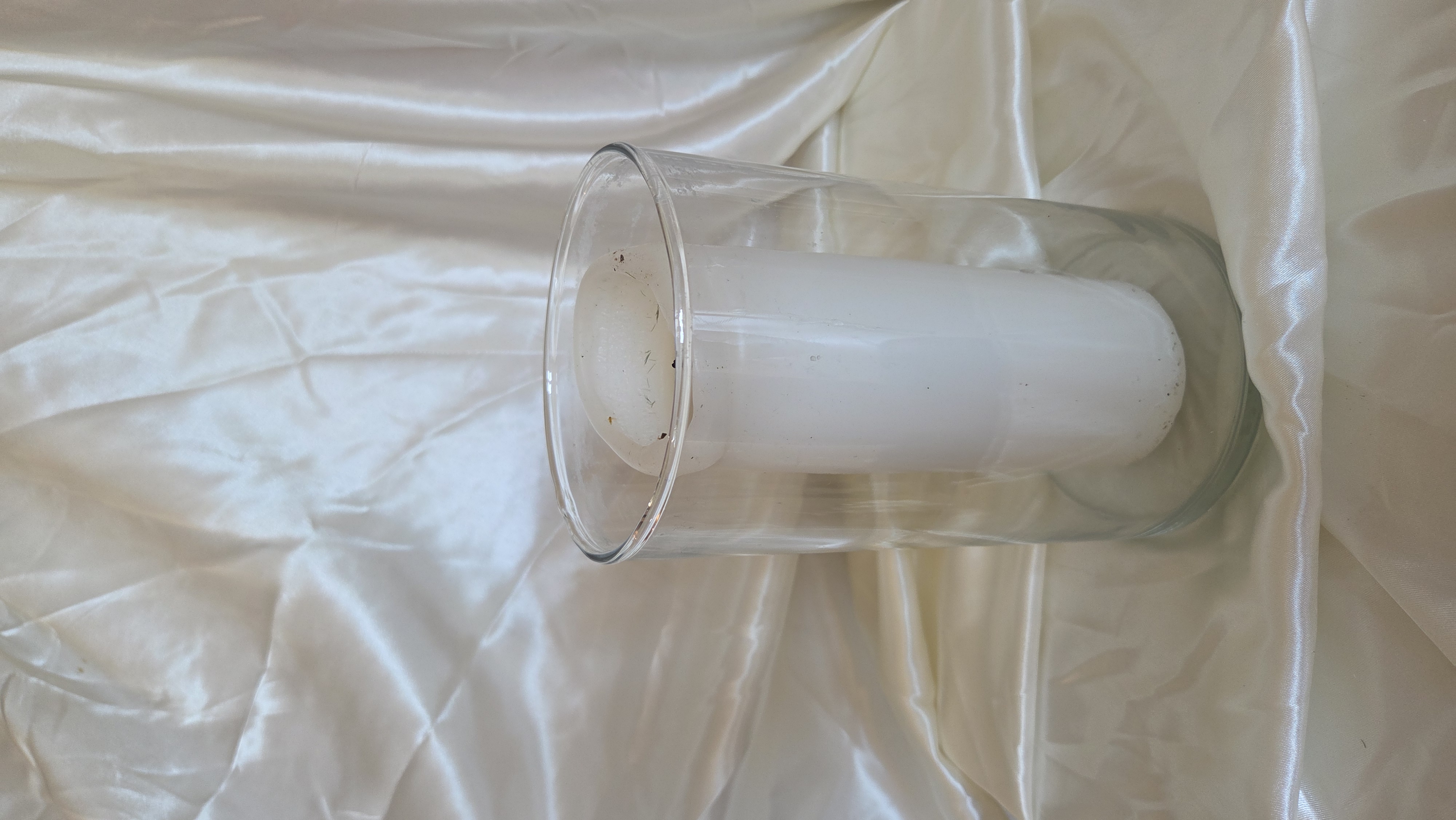 Grand photophore en verre