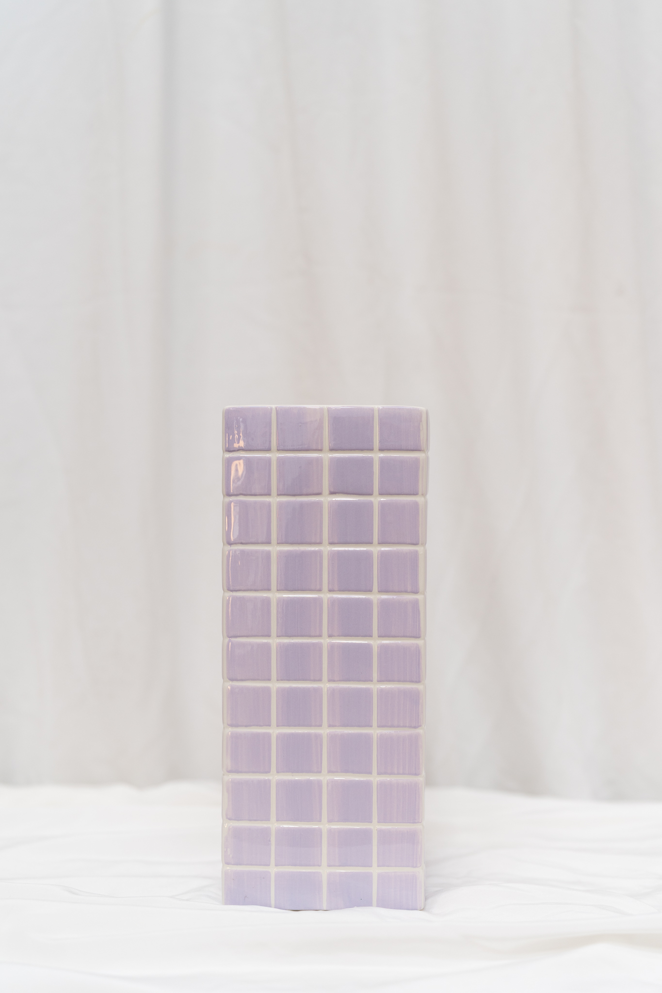 Vase en ceramique mosaique