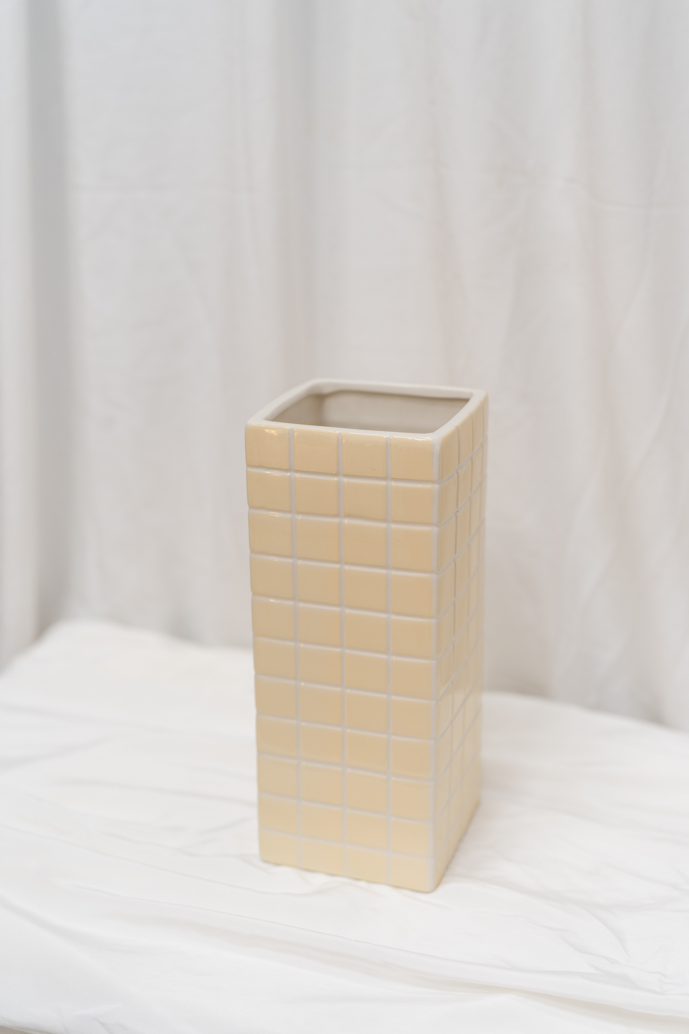 Vase en ceramique mosaique