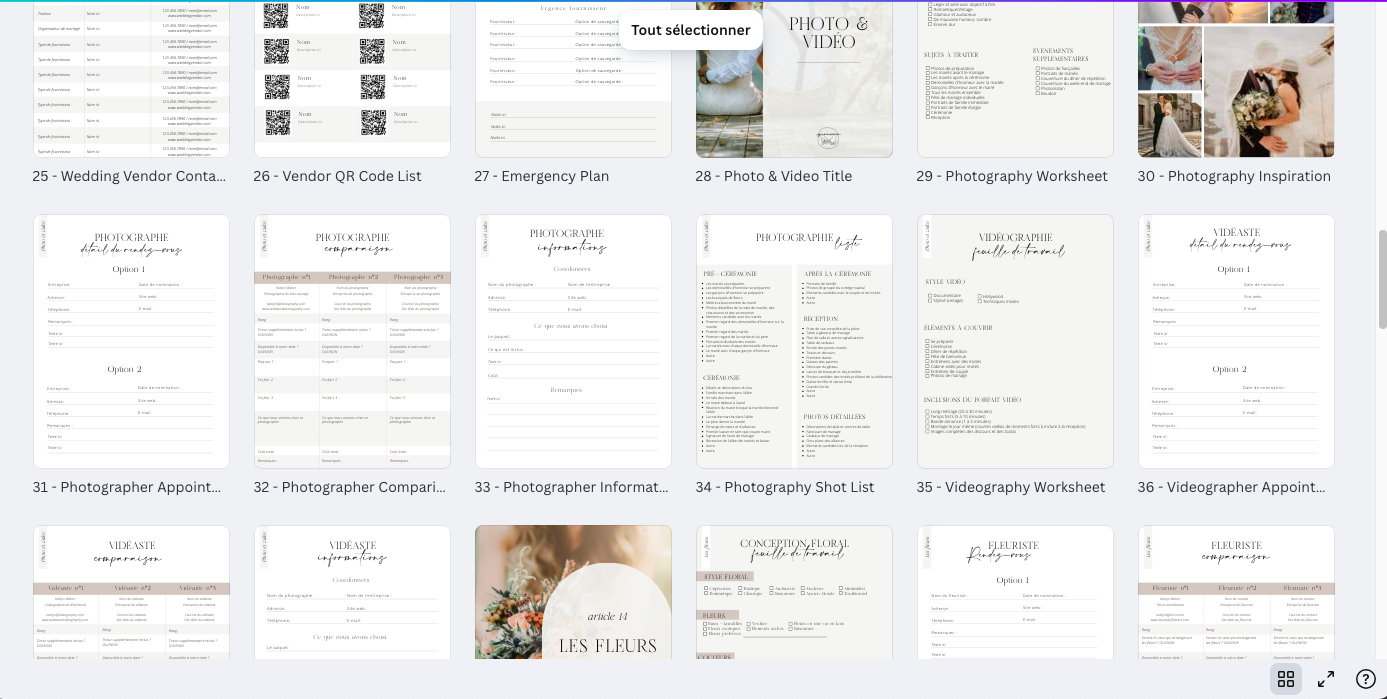 Dossier Canva complet