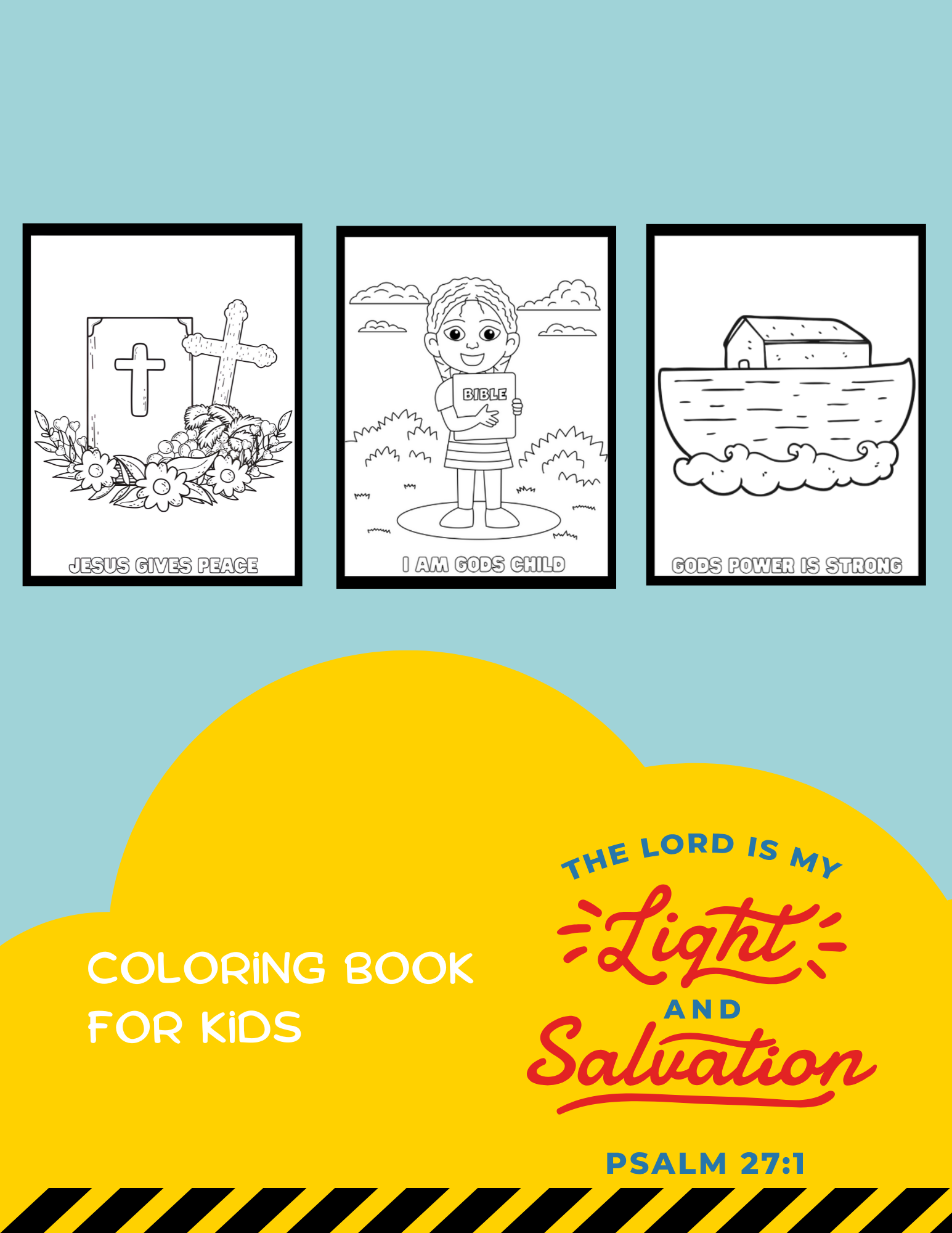 Bible Coloring Book (Printable eBook)