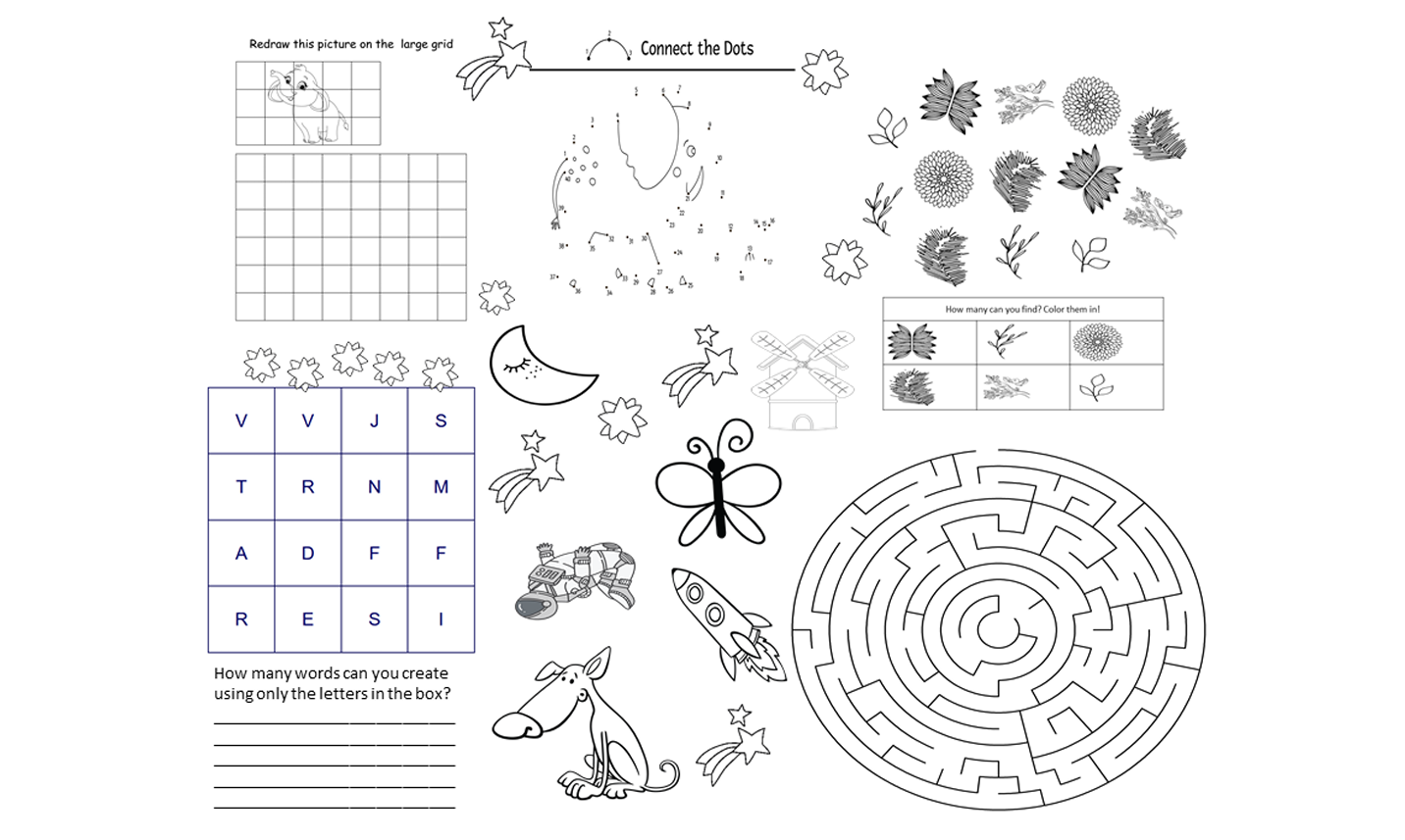 Customized Activity Sheet