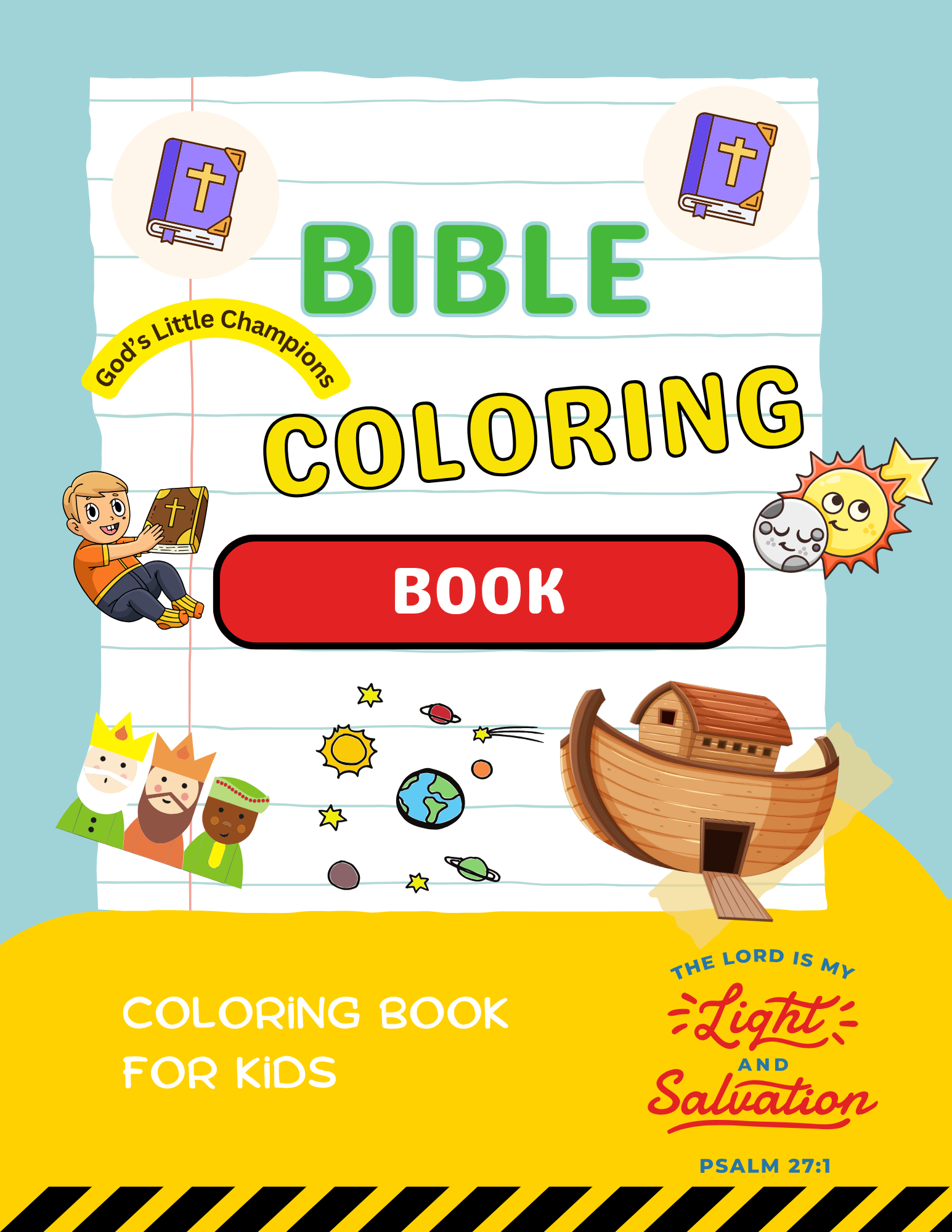 Bible Coloring Book (Printable eBook)