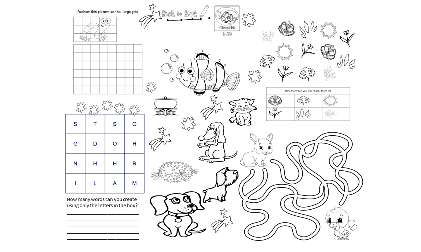 Customized Activity Sheet