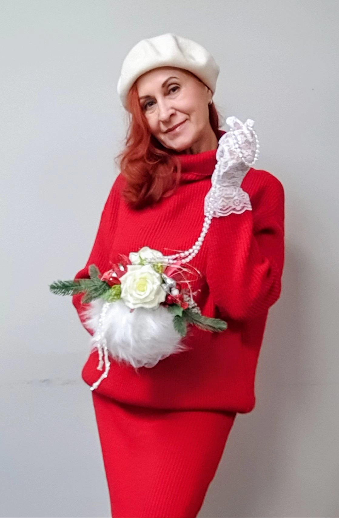 Festive Christmas ball decor