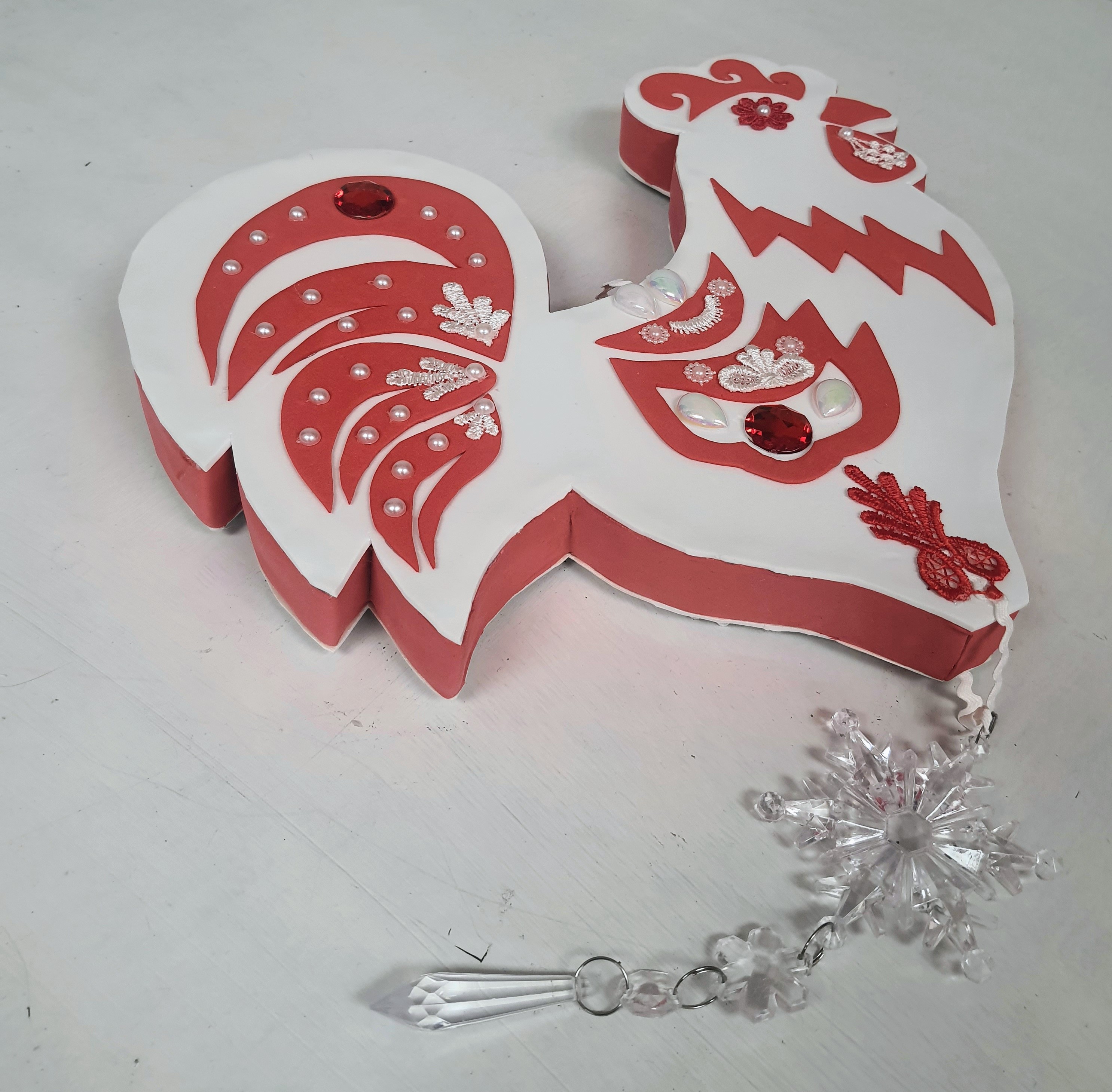 Handcrafted Decorative Rooster Wall Hanging