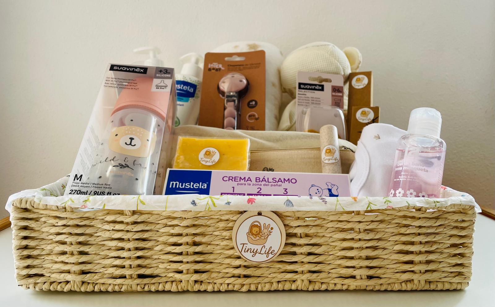 Cesta bebé y mamá Premium ~con mantita~