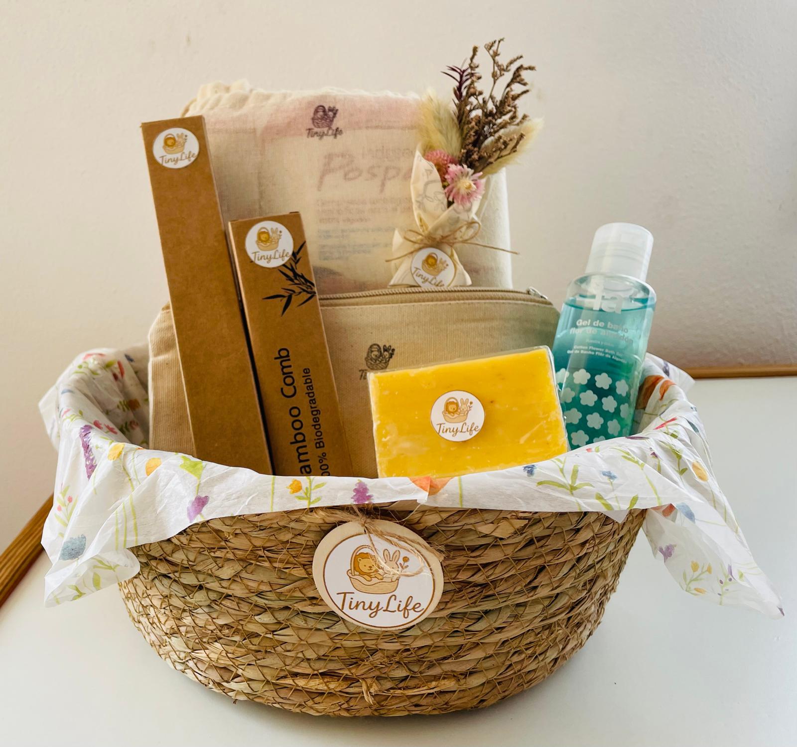 Cesta para mamá sencilla 