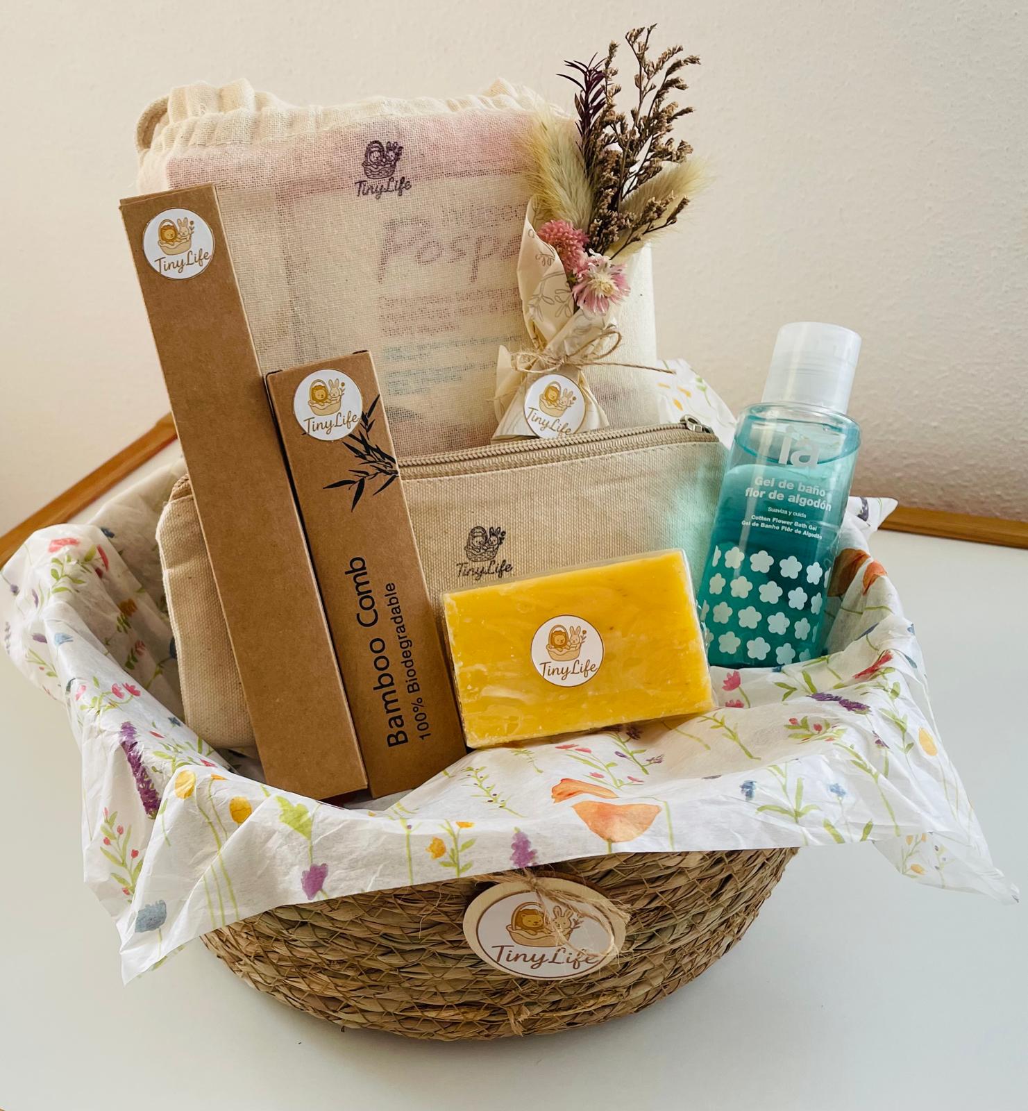 Cesta para mamá sencilla 