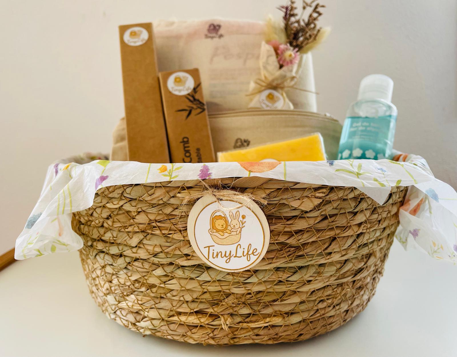 Cesta para mamá sencilla 