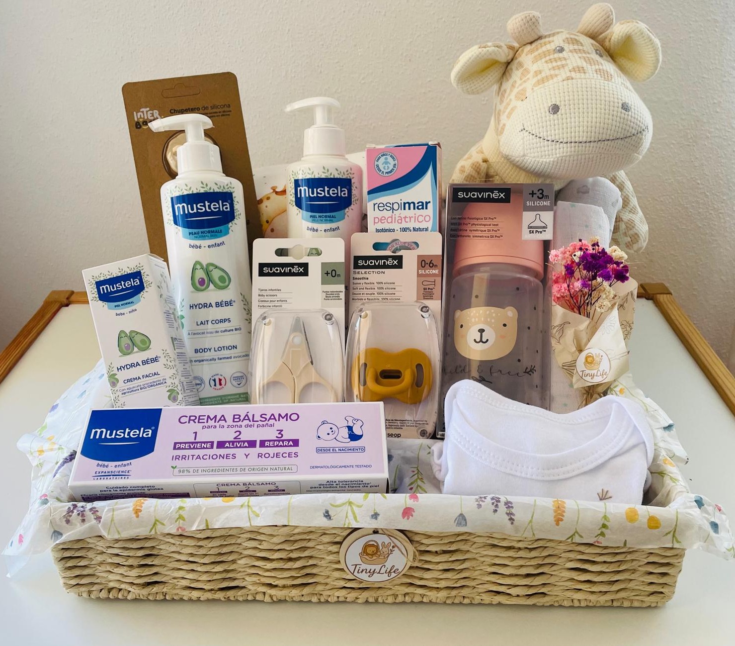 Cesta bebé Premium ~con toalla~