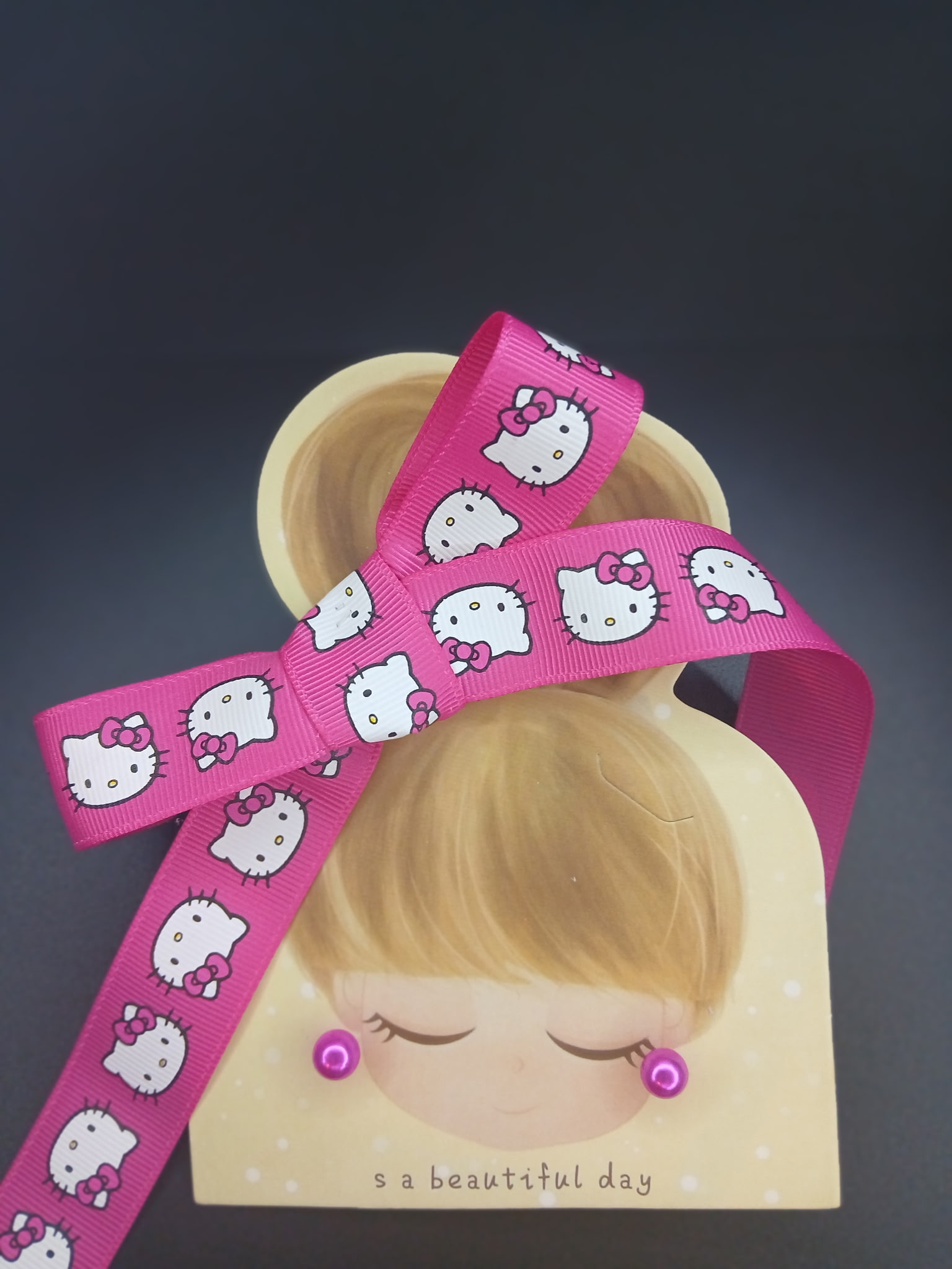 Hello Kitty Hair Bow