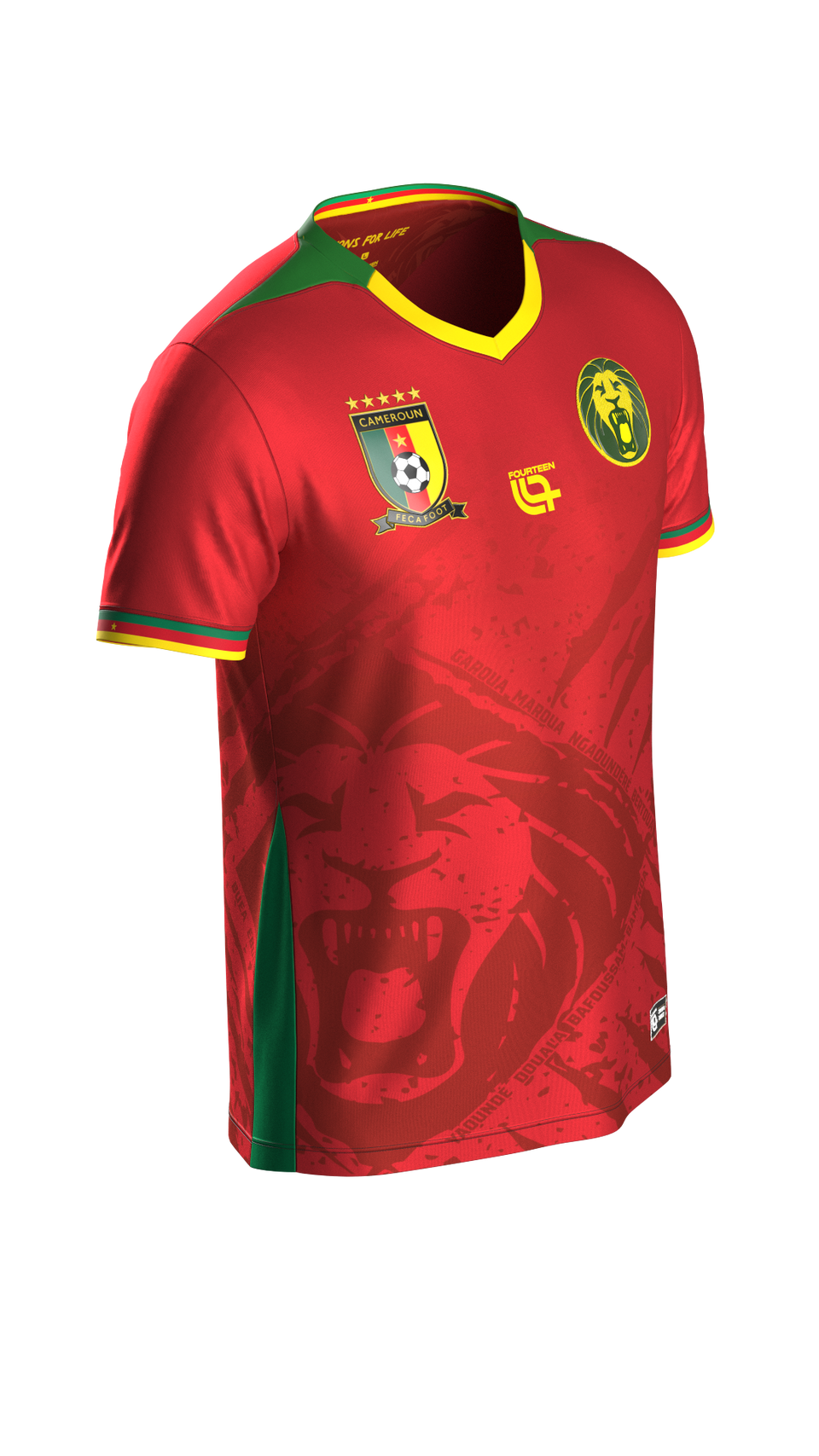 FECAFOOT - PLAYERS AUTHENTIC JERSEY - AWAY