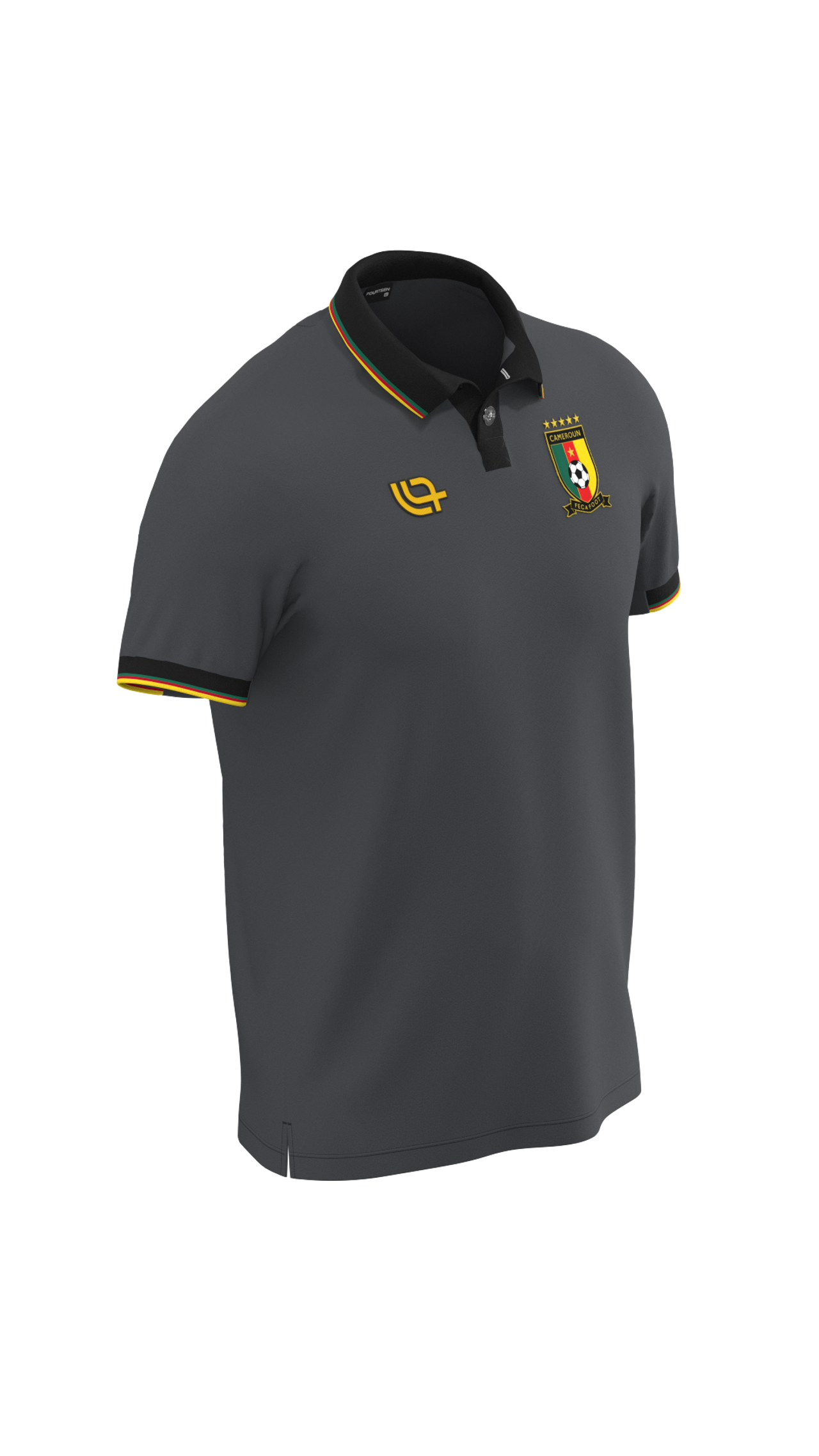 FECAFOOT - CLASSY POLO SHIRT (GREY)