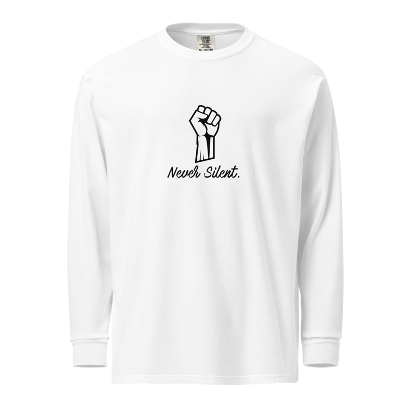 Never Silent Sweat White