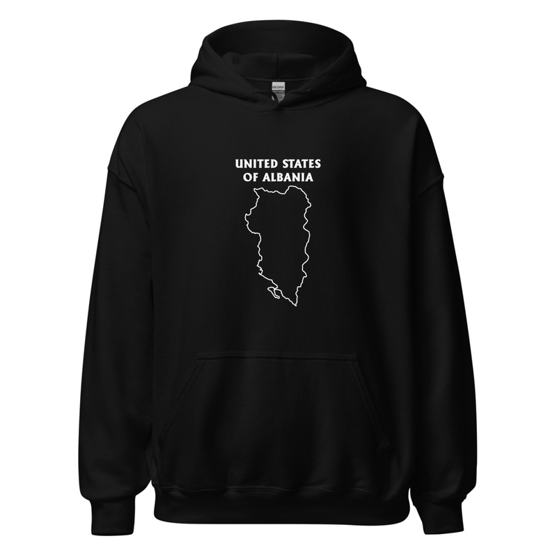 USA - Black Hoodie
