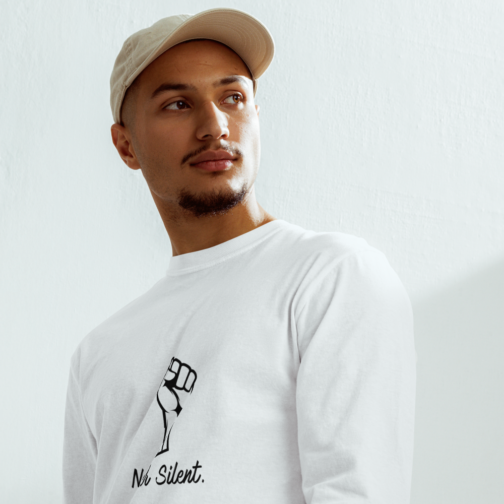 Never Silent Sweat White