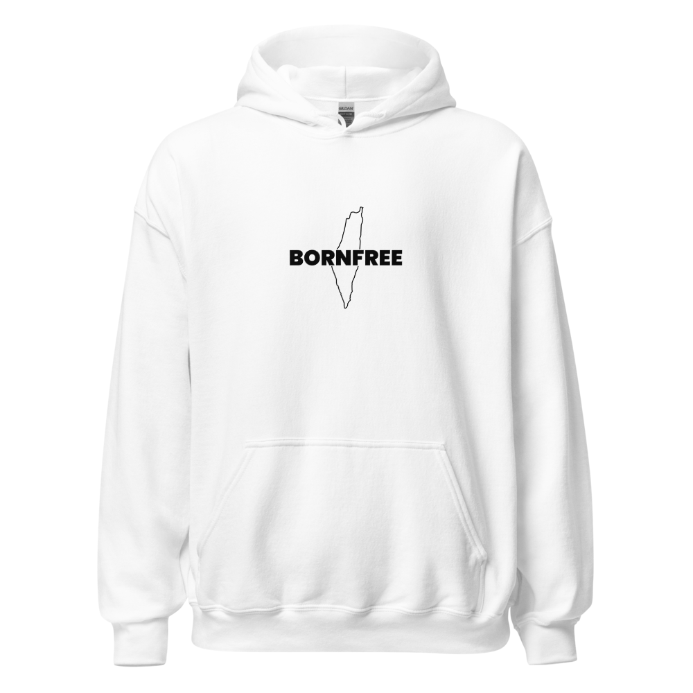 BornFree White Hoodie