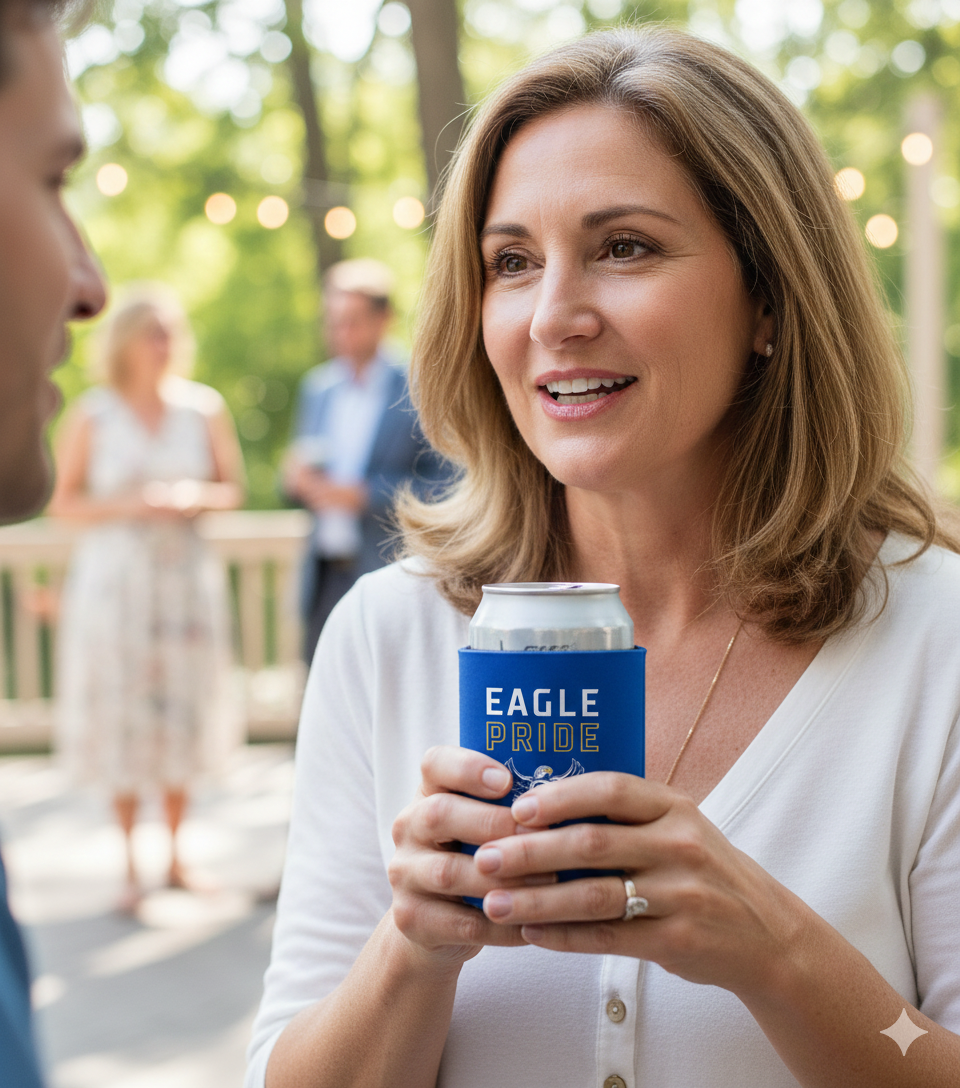 Eagle Pride Can Koozie