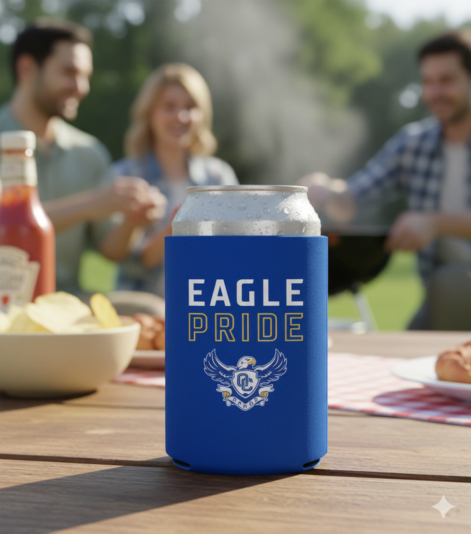 Eagle Pride Can Koozie