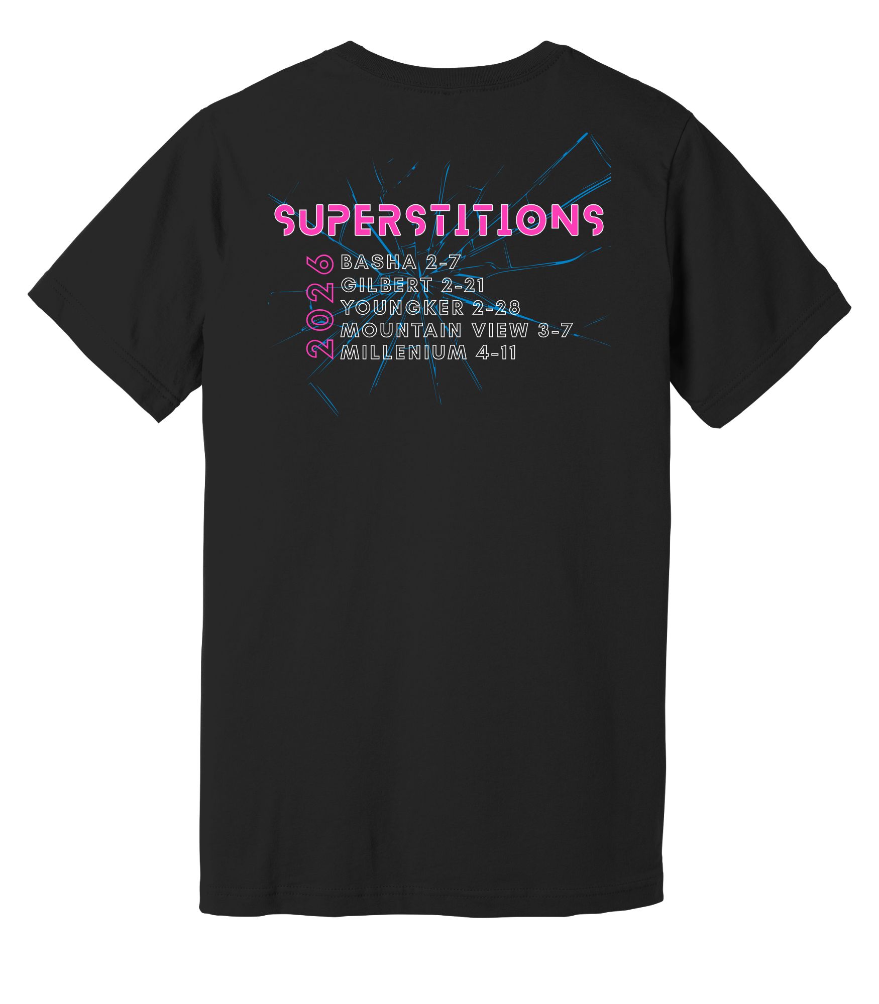 2026 OC Indoor "Superstitions" Show Shirt