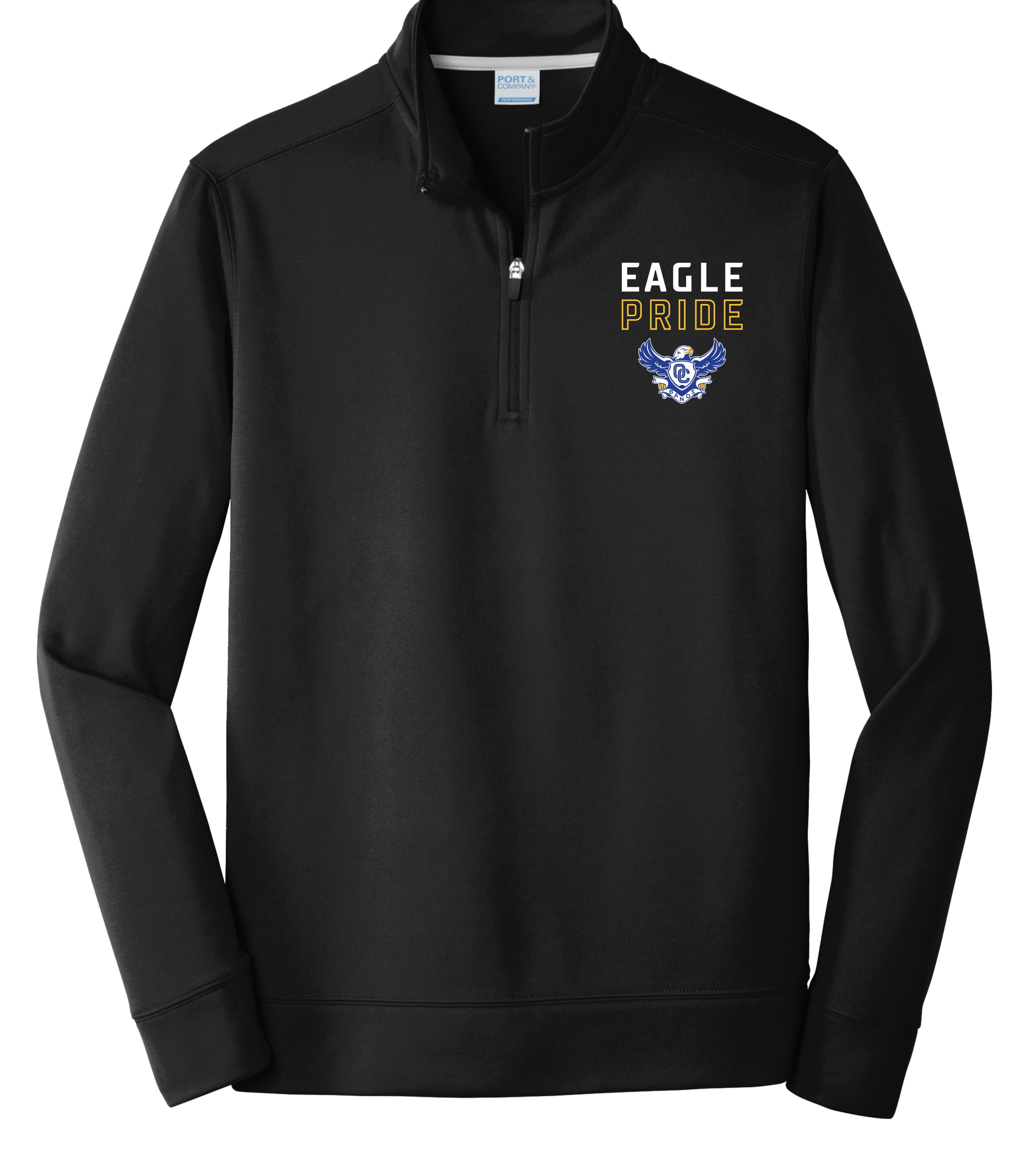 Eagle Pride 1/4 Zip  Pullover Sweatshirt