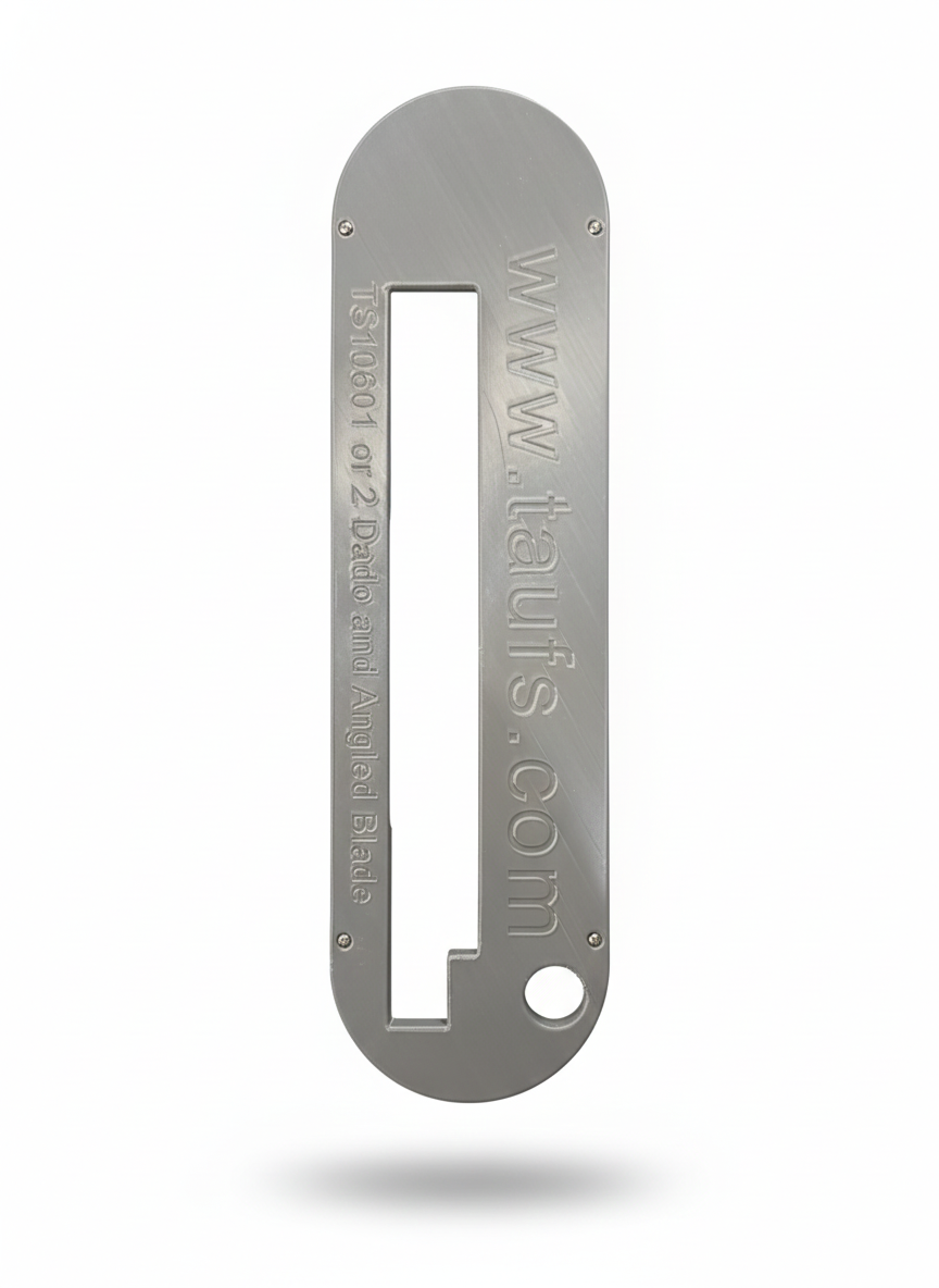 Dado and Angle cut throat plate: Kobalt TS10601 or TS10602 Table Saw