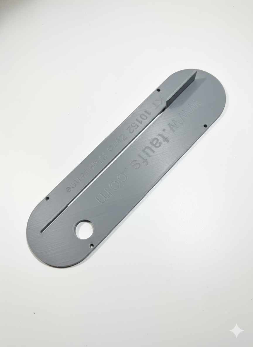 Zero Clearance throat plate: Kobalt KT10152 Table Saw