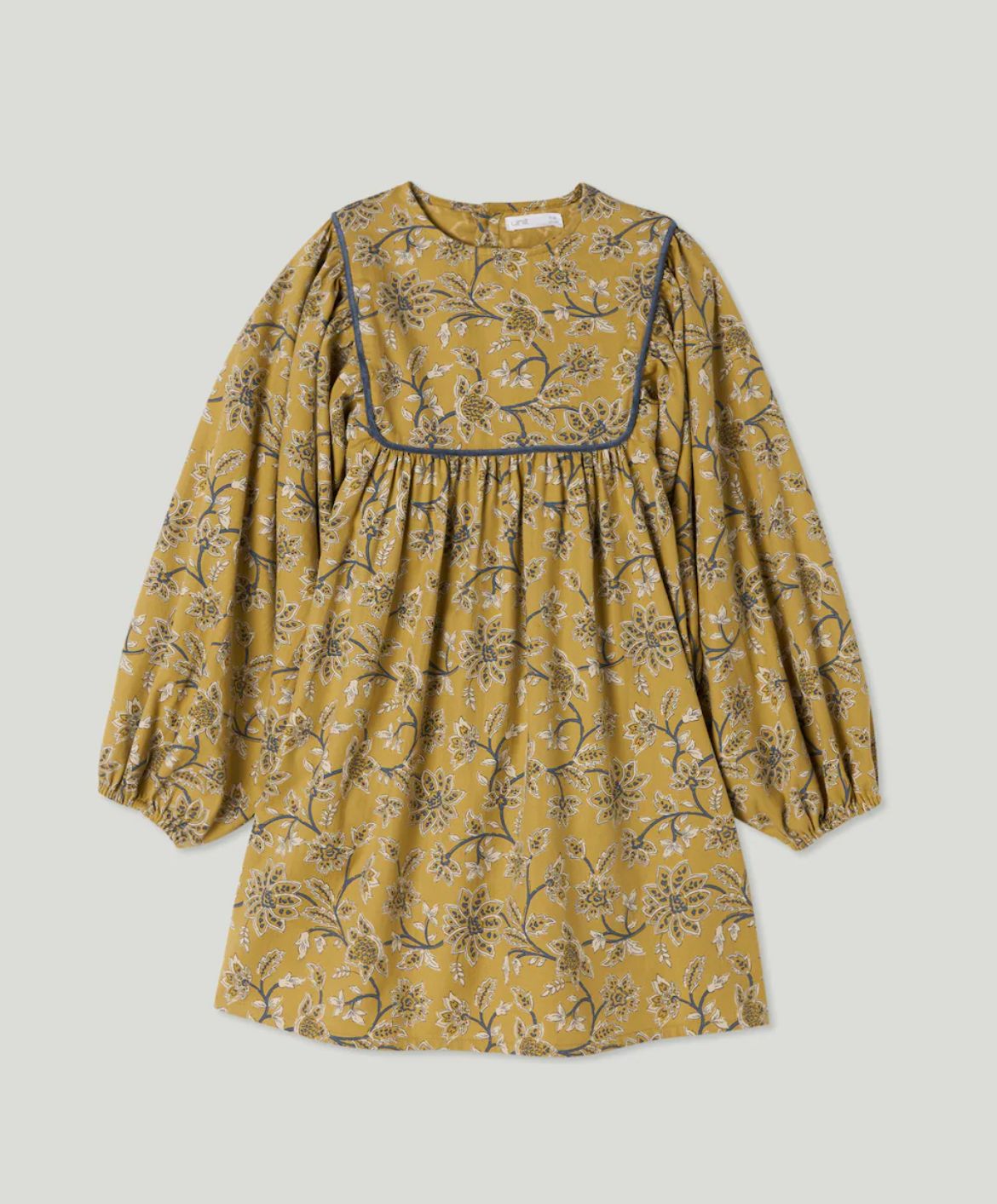 Vestido estampado de manga larga 5 años