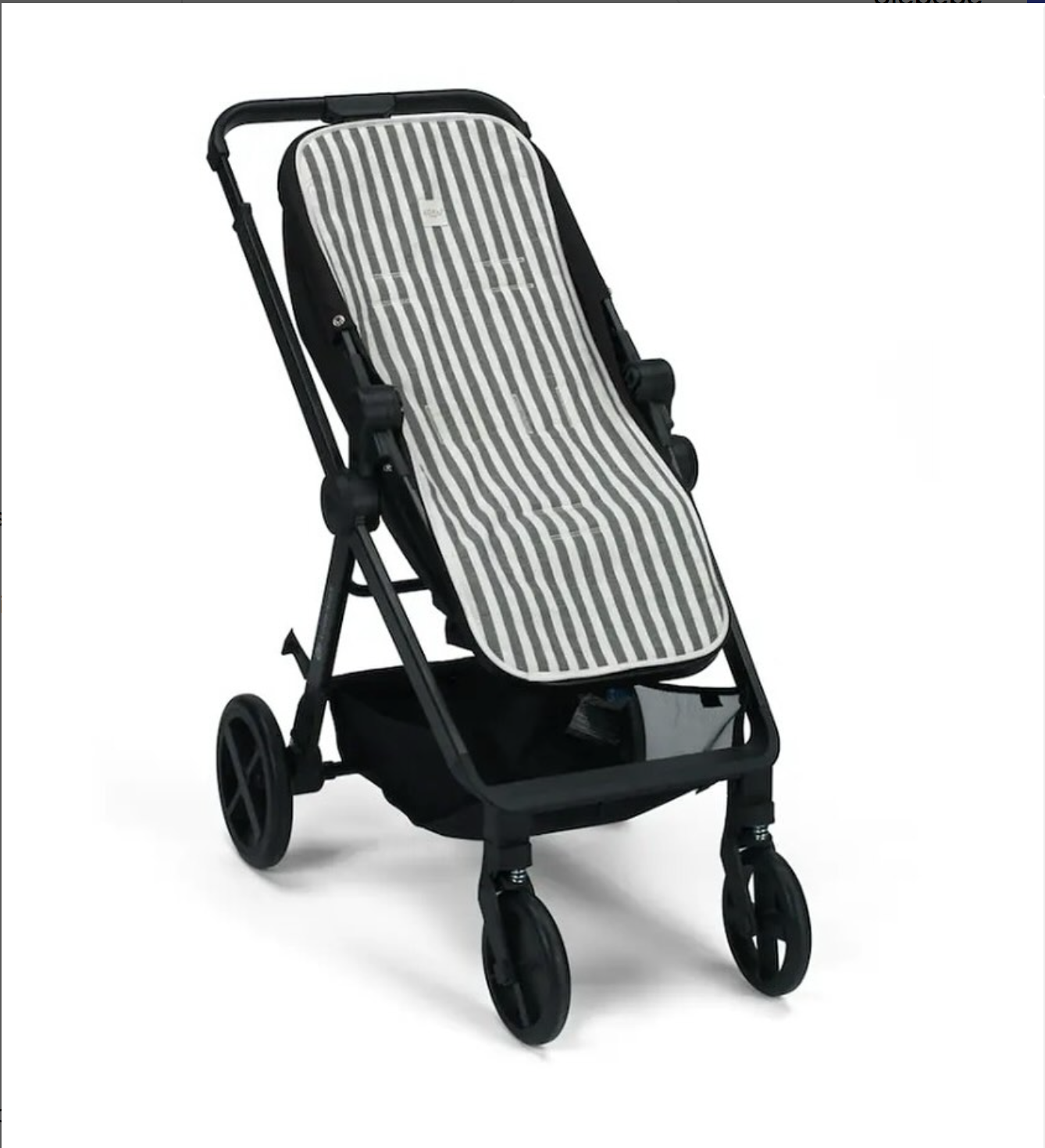 Colchoneta para silla Rayas gris