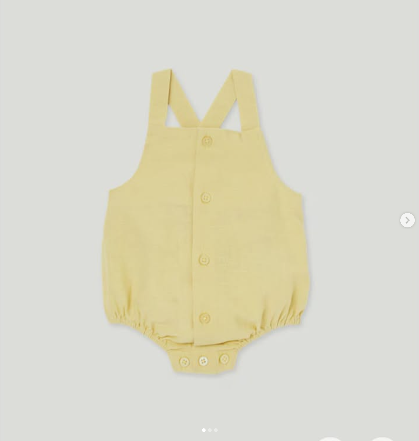 Peto recién nacido lino liso lima 6m