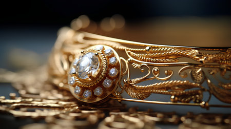 Collar de oro tradicional