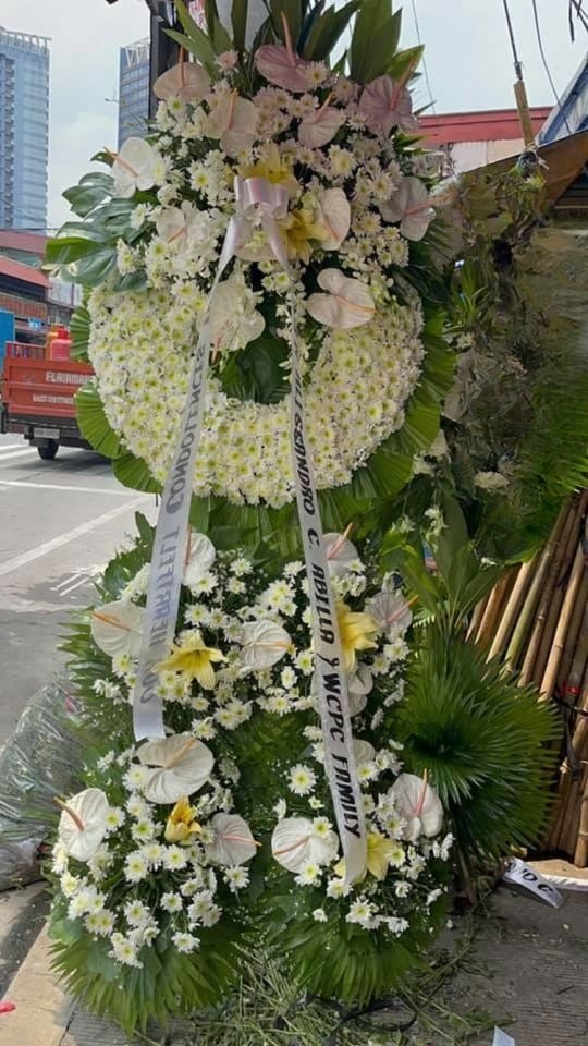 Sympathy Funeral Flower Stand